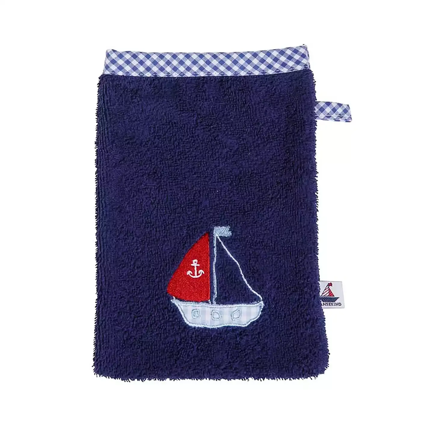 Waschhandschuh Frottee Segelboot - Jamouz