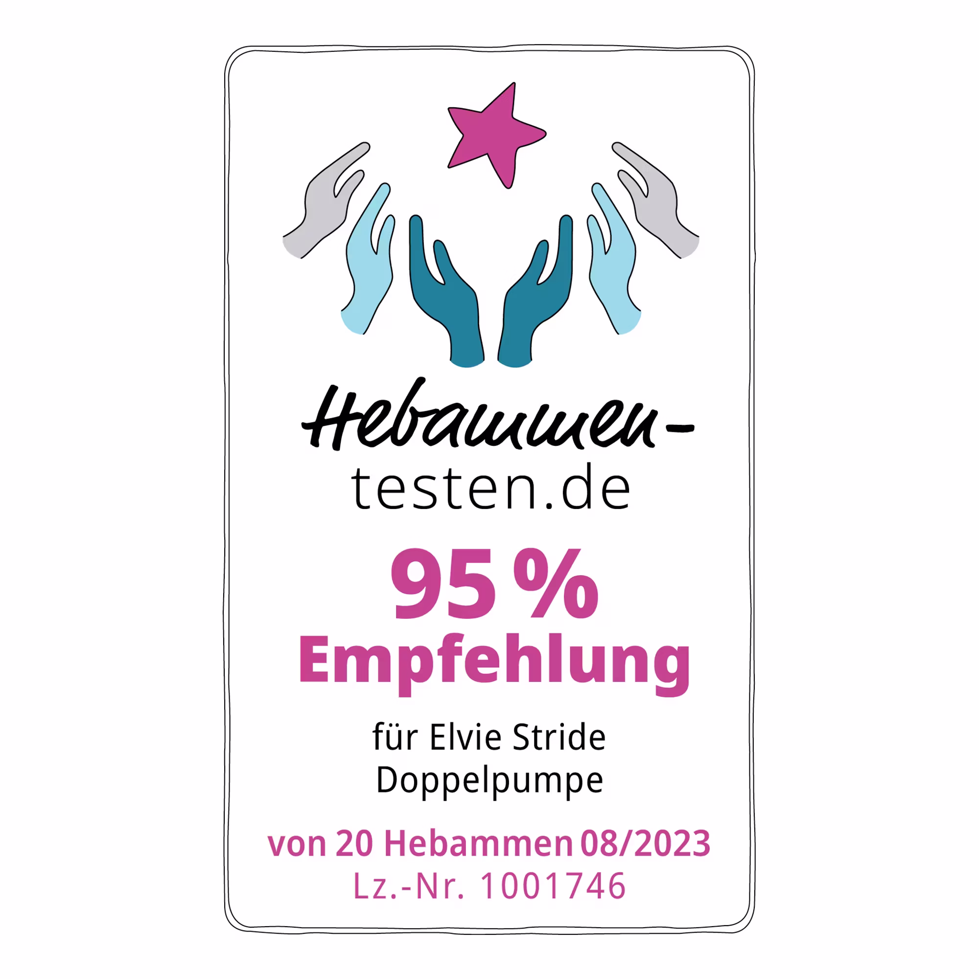 Elvie Stride - Elektrische Einzelpumpe - Jamouz