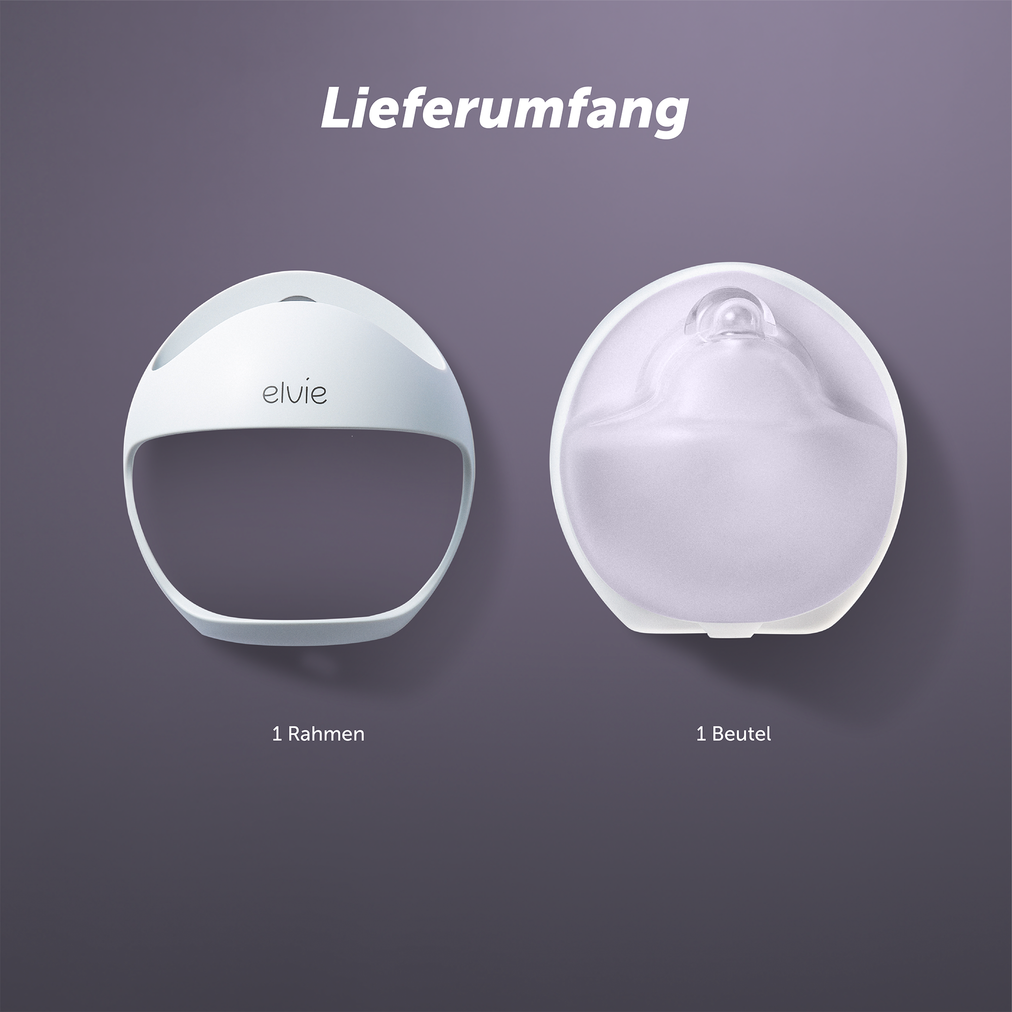 Elvie Curve Silikon-Handmilchpumpe - Jamouz