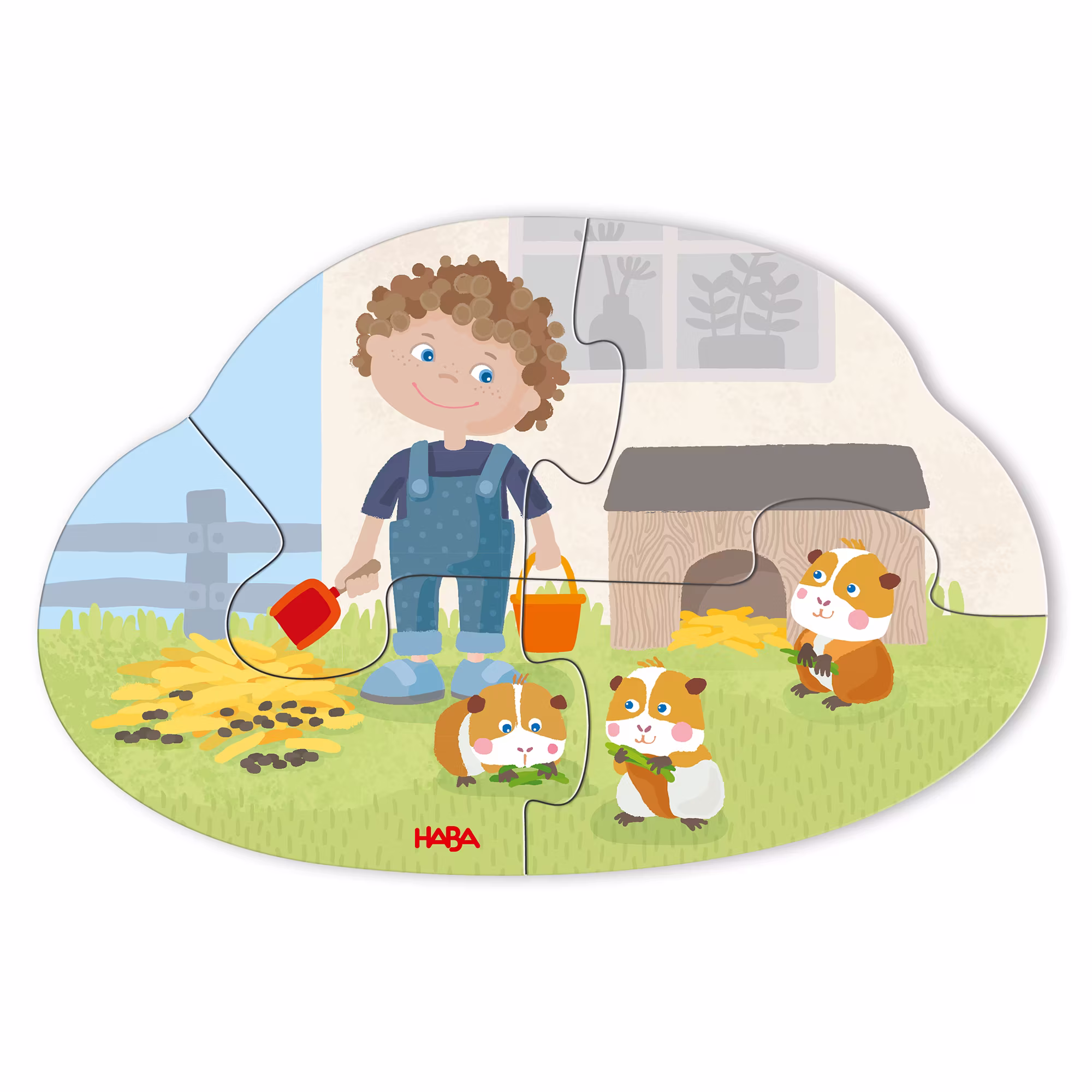 6 erste Puzzles Haustiere - Jamouz