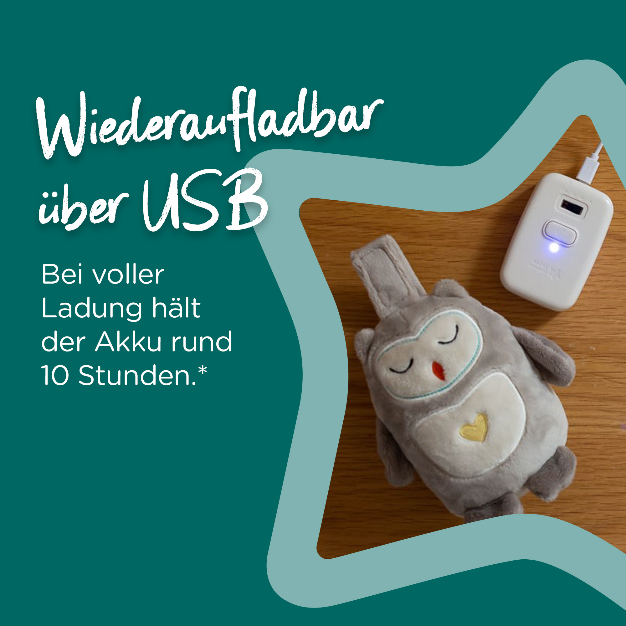 GroFriend-Einschlafhilfe Mini Ollie die Eule - Jamouz