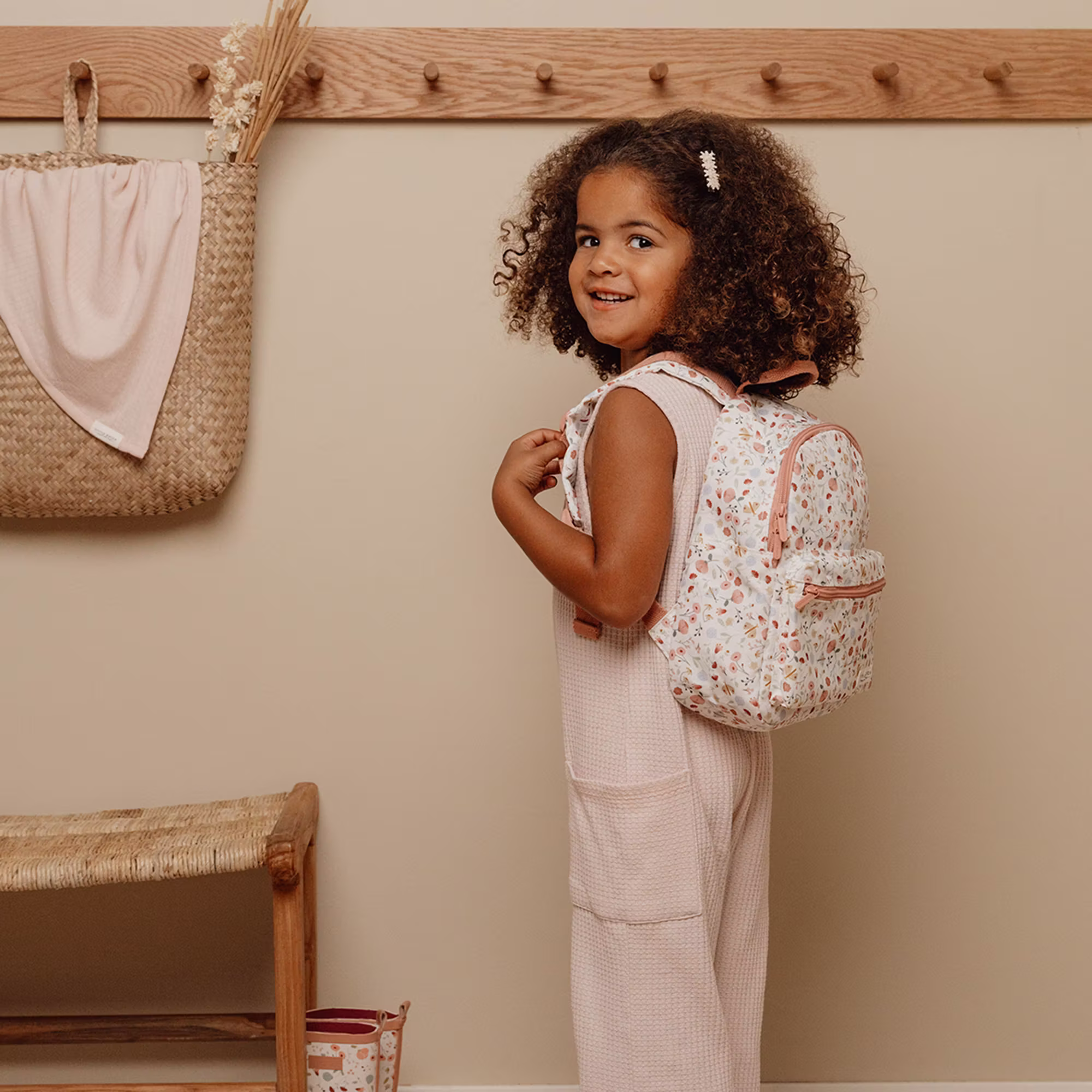 Kinderrucksack Flowers & Butterflies - Jamouz
