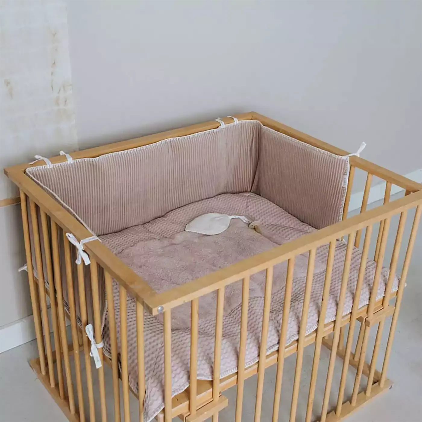Krabbeldecke Amsterdam Steel Grey / Sand - Jamouz