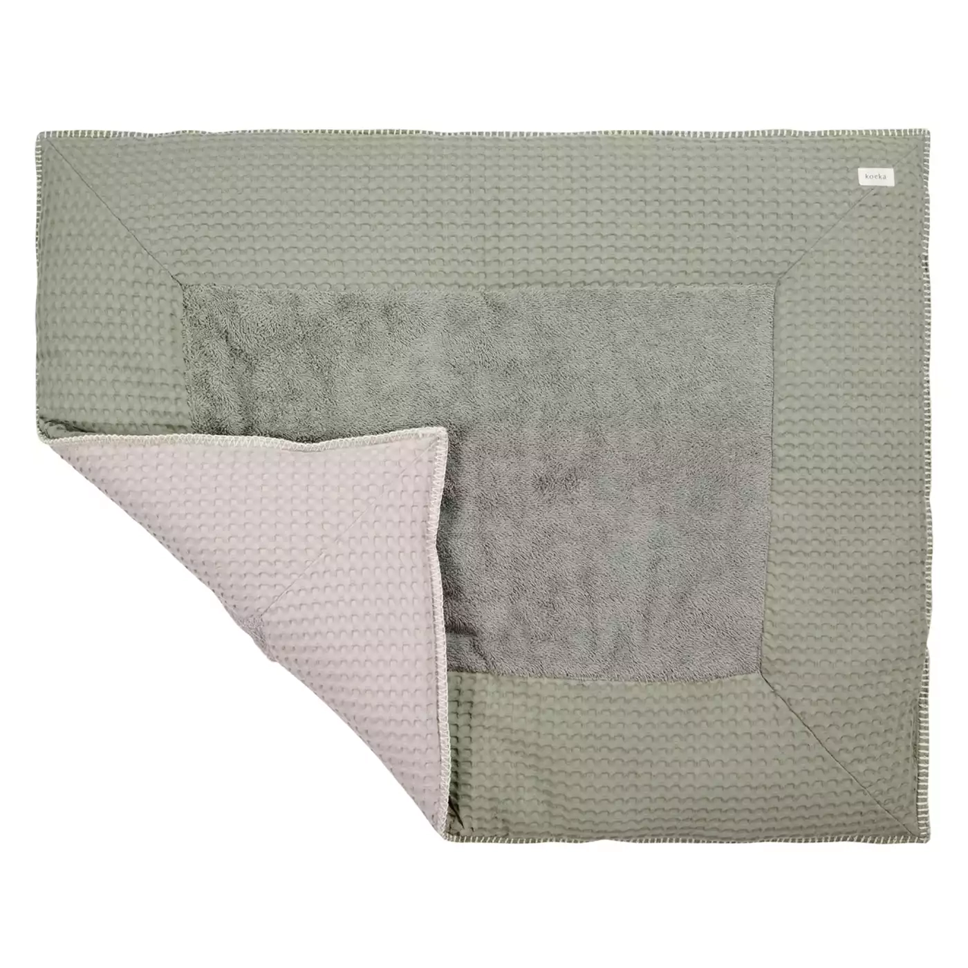 Krabbeldecke Amsterdam Steel Grey / Sand - Jamouz