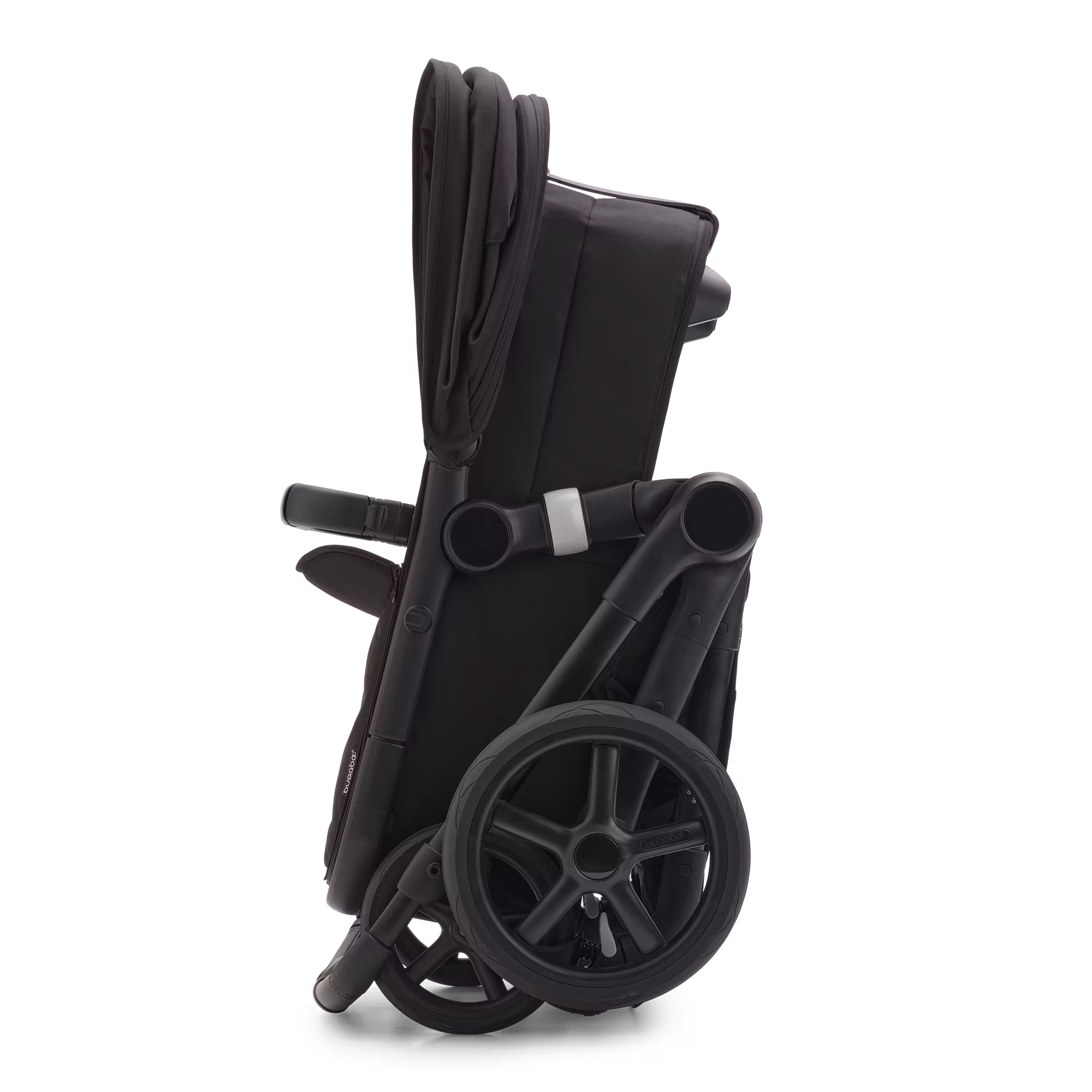 Fox 5 2-in-1 Komfort-Kinderwagen Schwarz/Forest Green - Jamouz