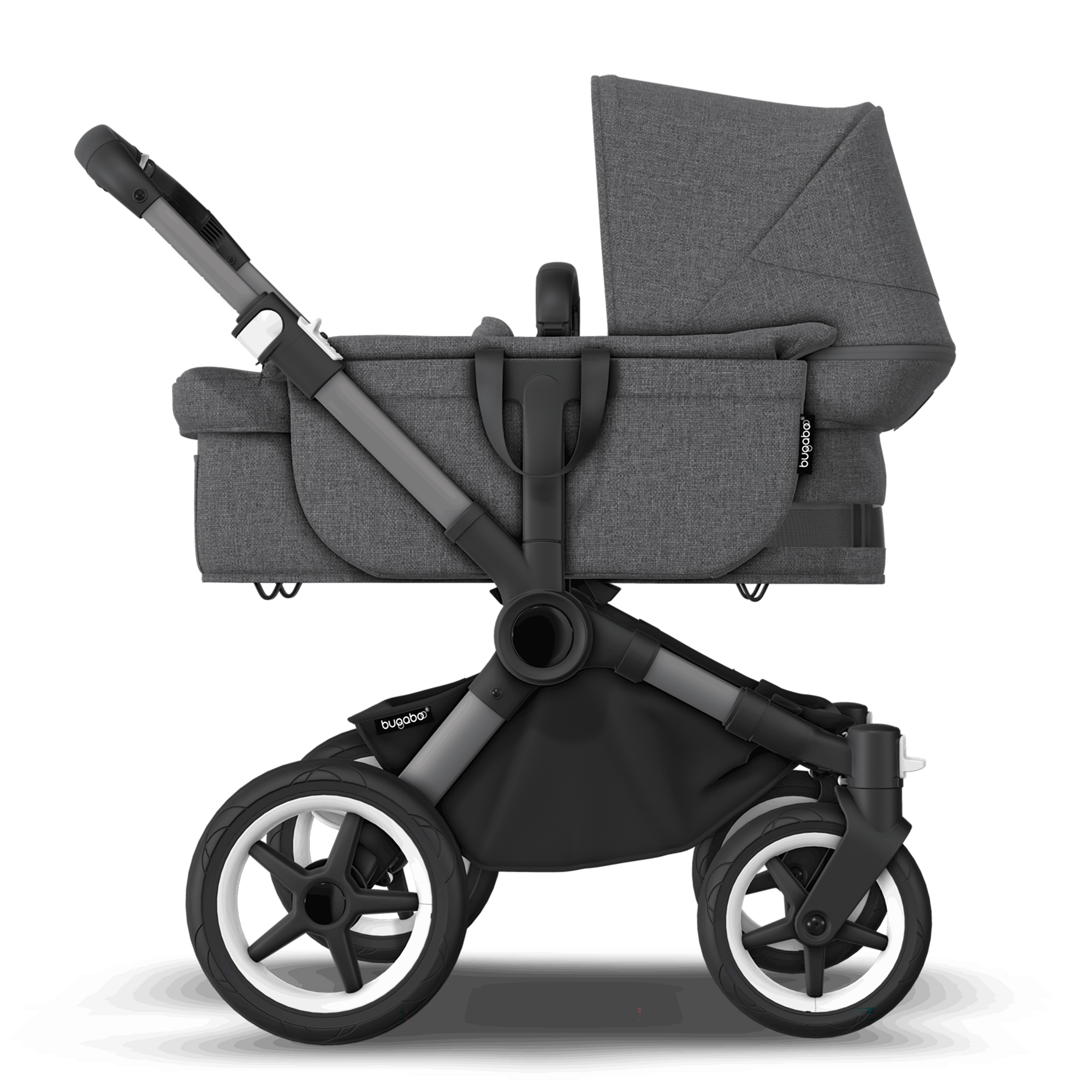 Donkey 5 Mono-Kinderwagen, erweiterbar, Forest Green - Jamouz