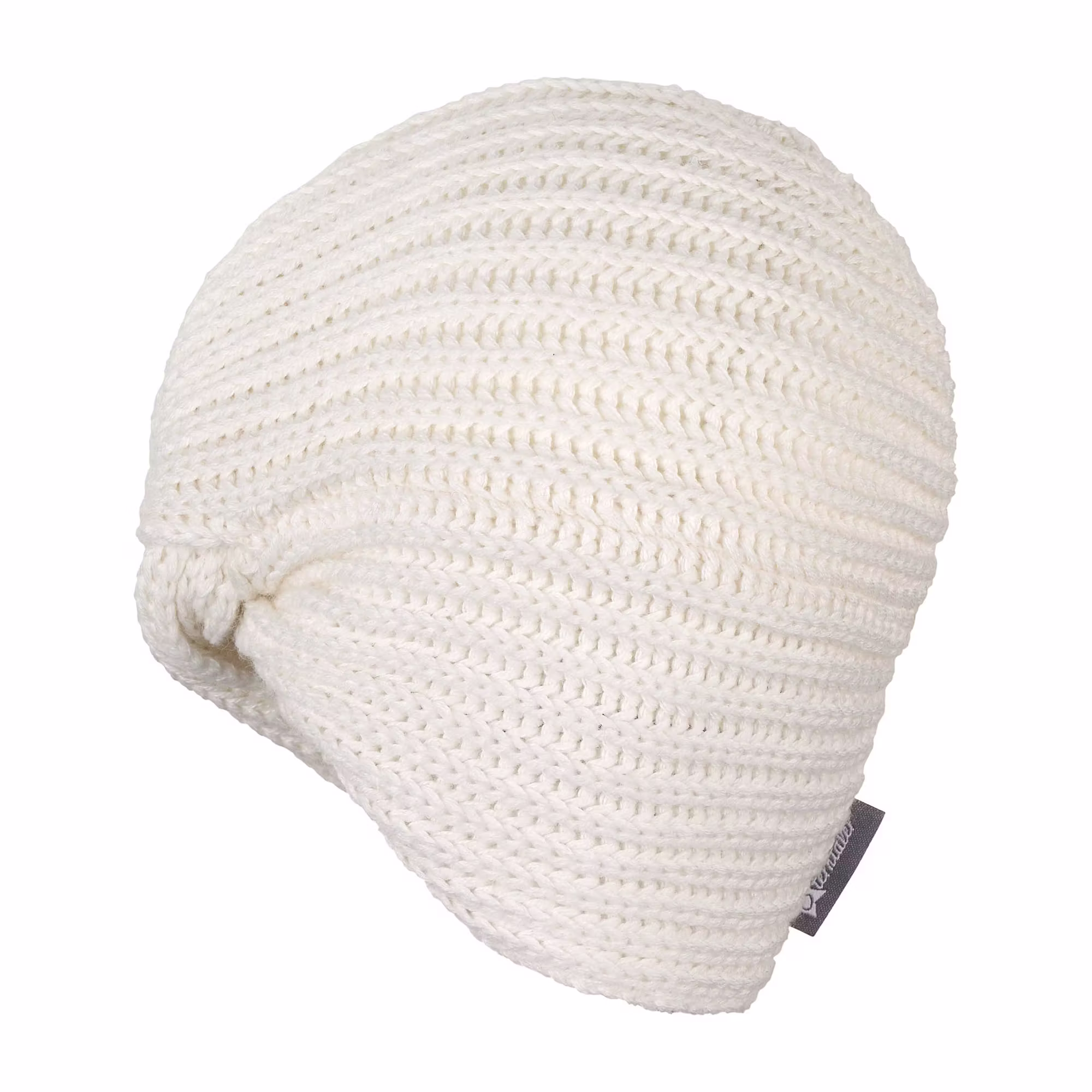 Turban-Strickmütze Ecru - Jamouz