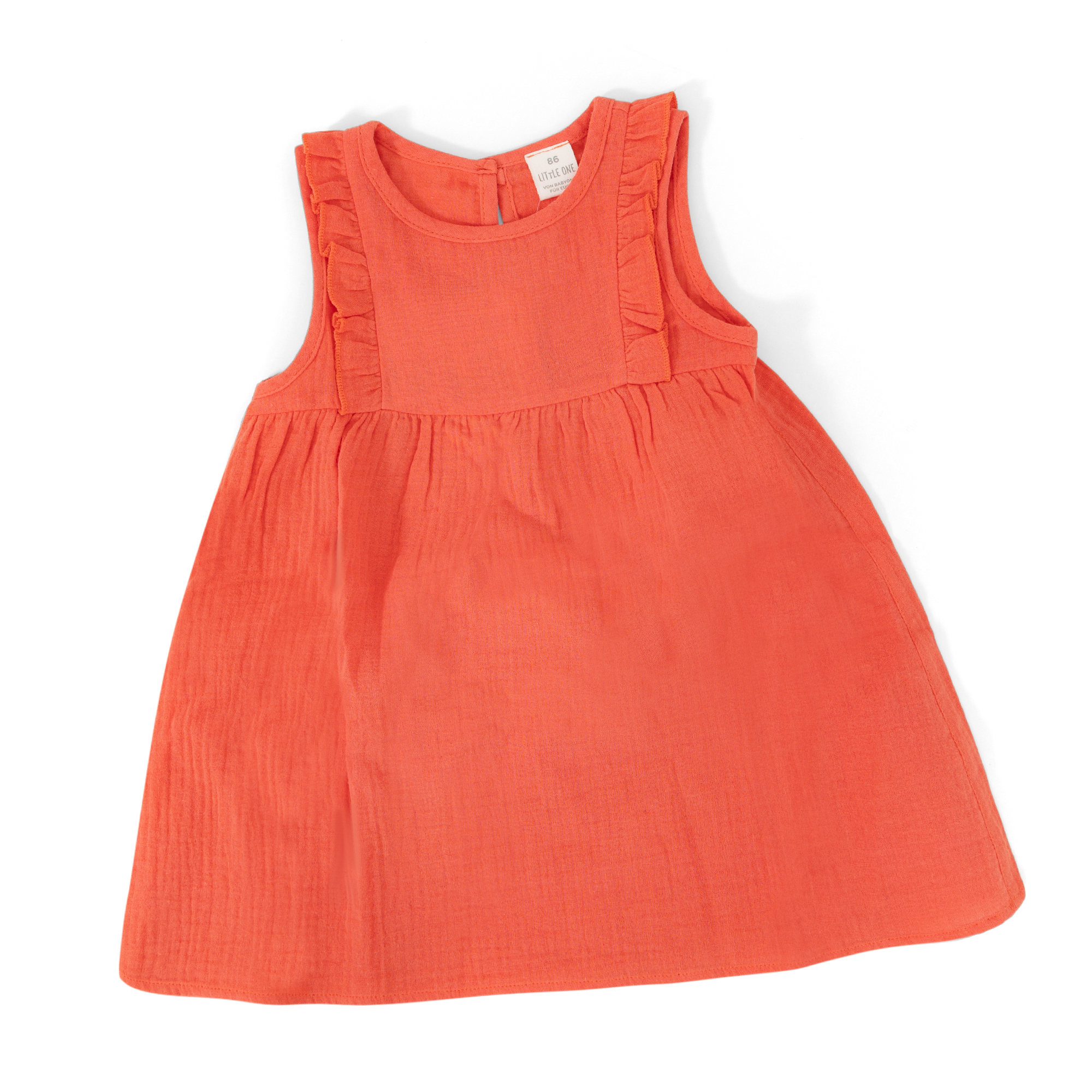 Musselin Kleid Regenbogen - Jamouz