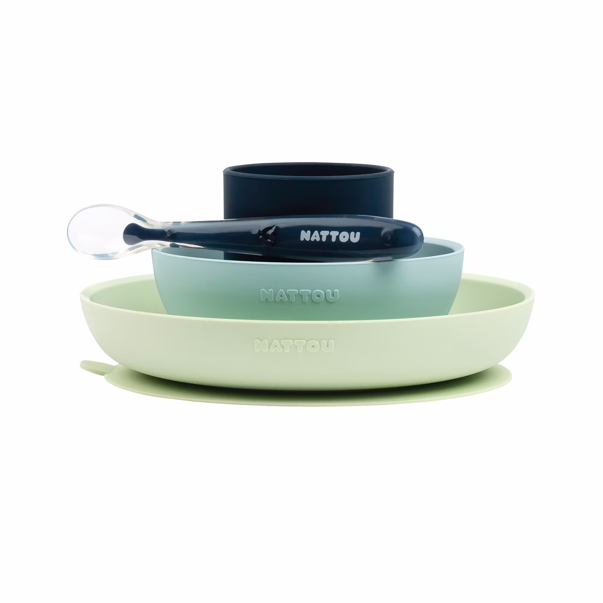 Esslern-Set grün/blau - Jamouz