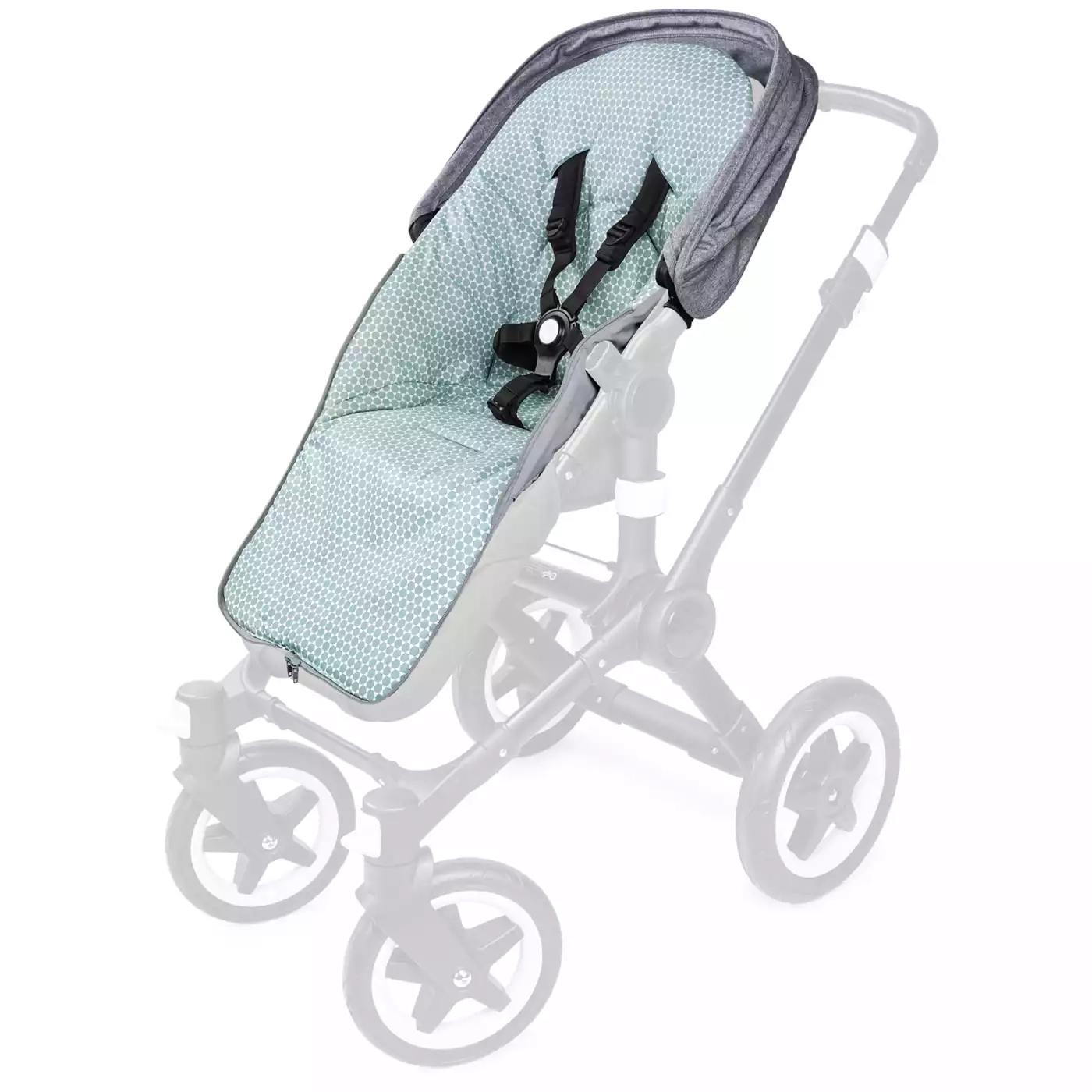 Fußsack Mila Prisma Grau - Jamouz