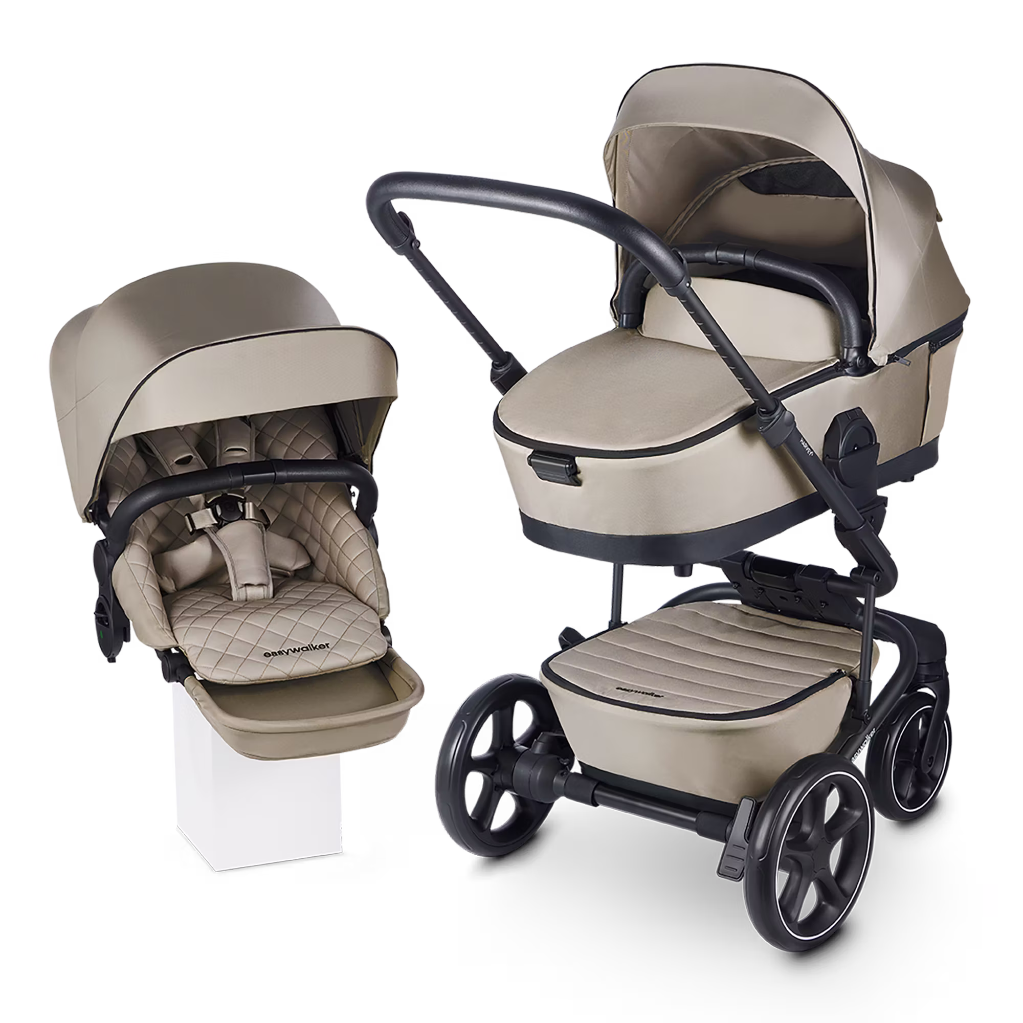 Set Harvey⁵ Premium Granite Purple mit Wanne - Jamouz