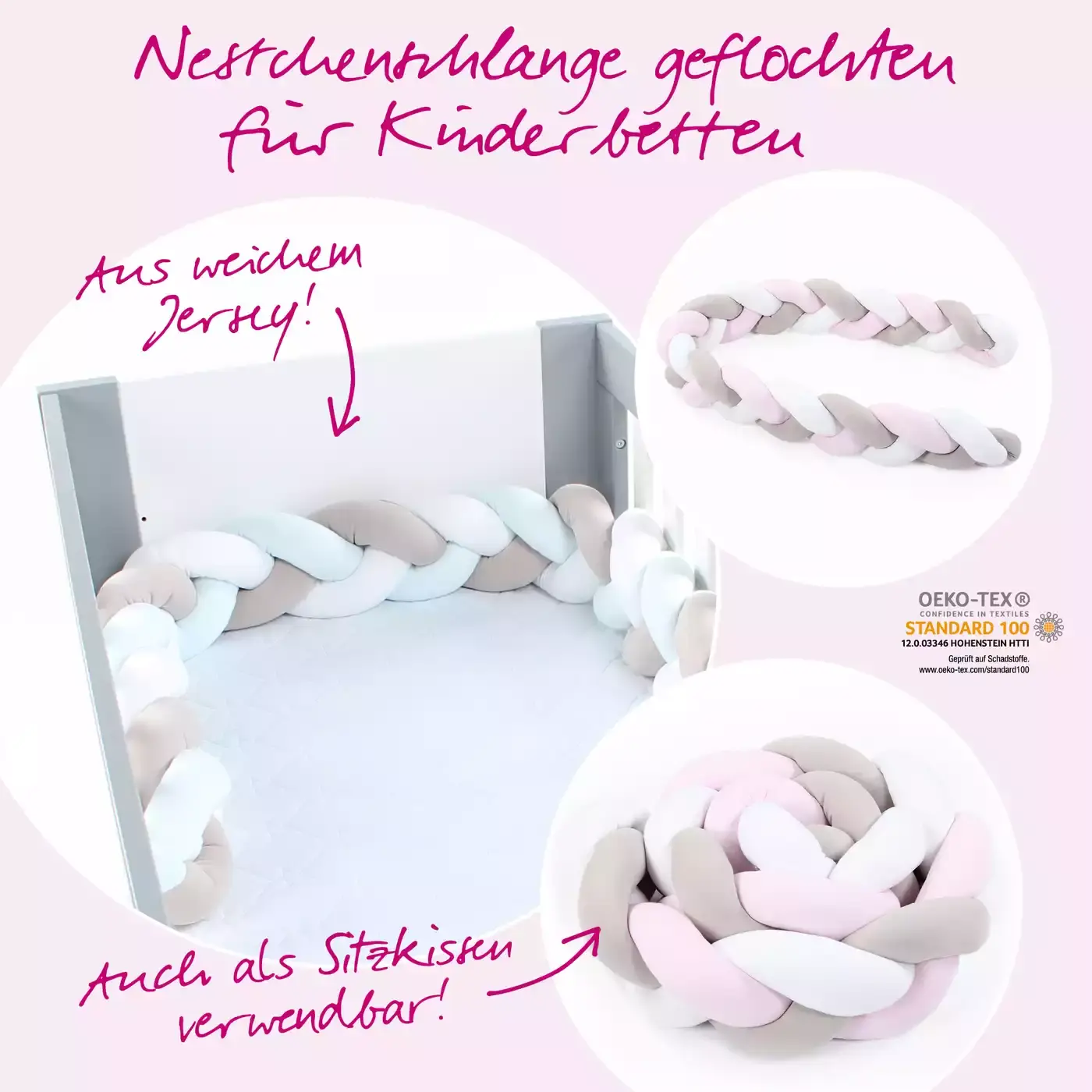 Nestchenschlange 200 cm - Jamouz