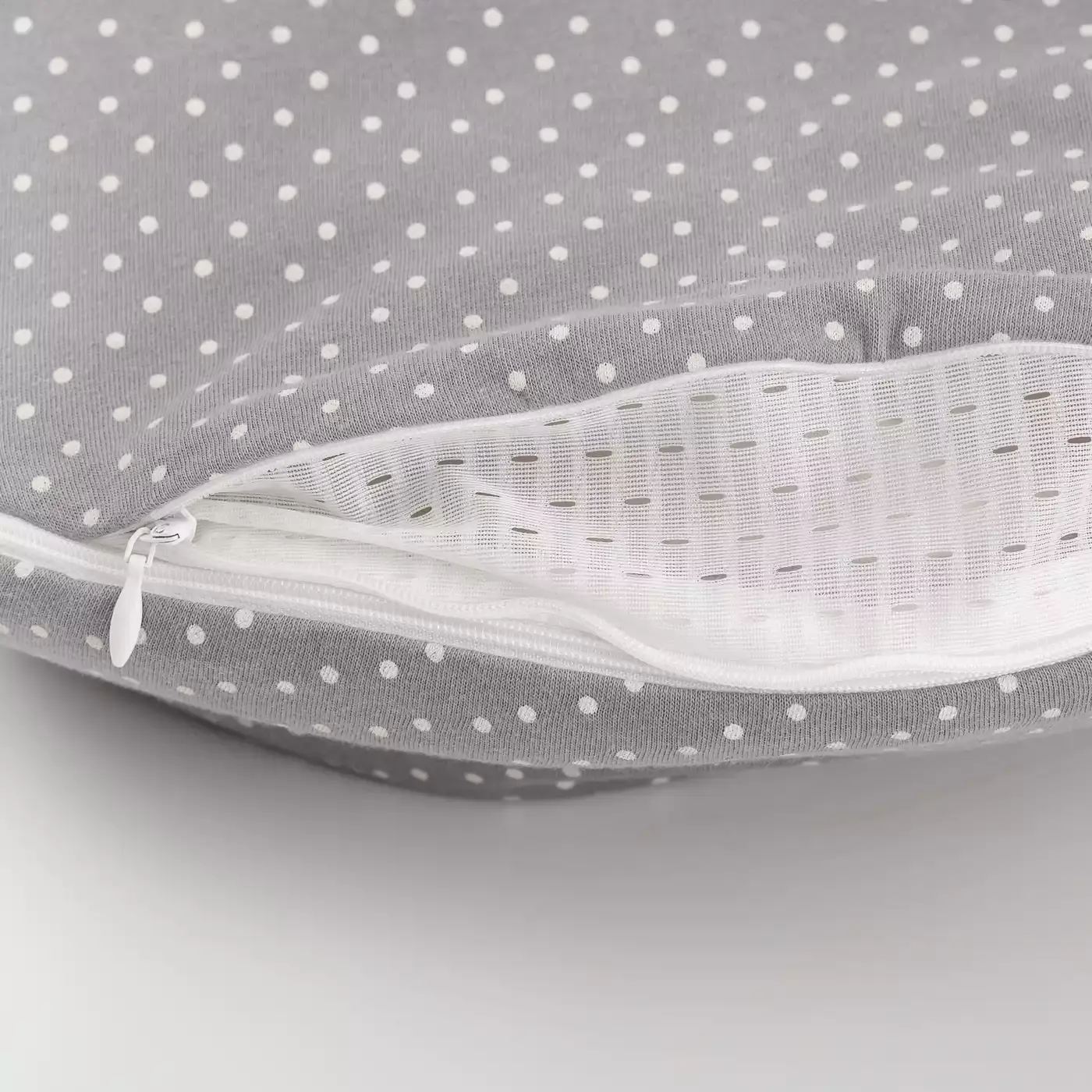 Schlafsack LIEBMICH Pünktchen grau 80/86 - Jamouz