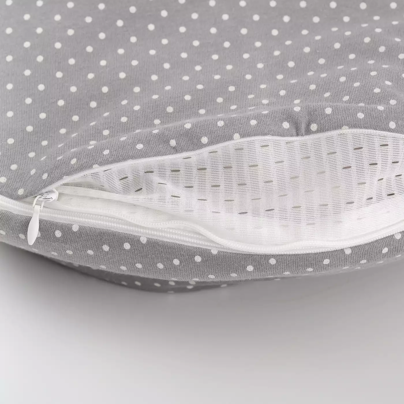 Schlafsack LIEBMICH Pünktchen grau 56/62 - Jamouz