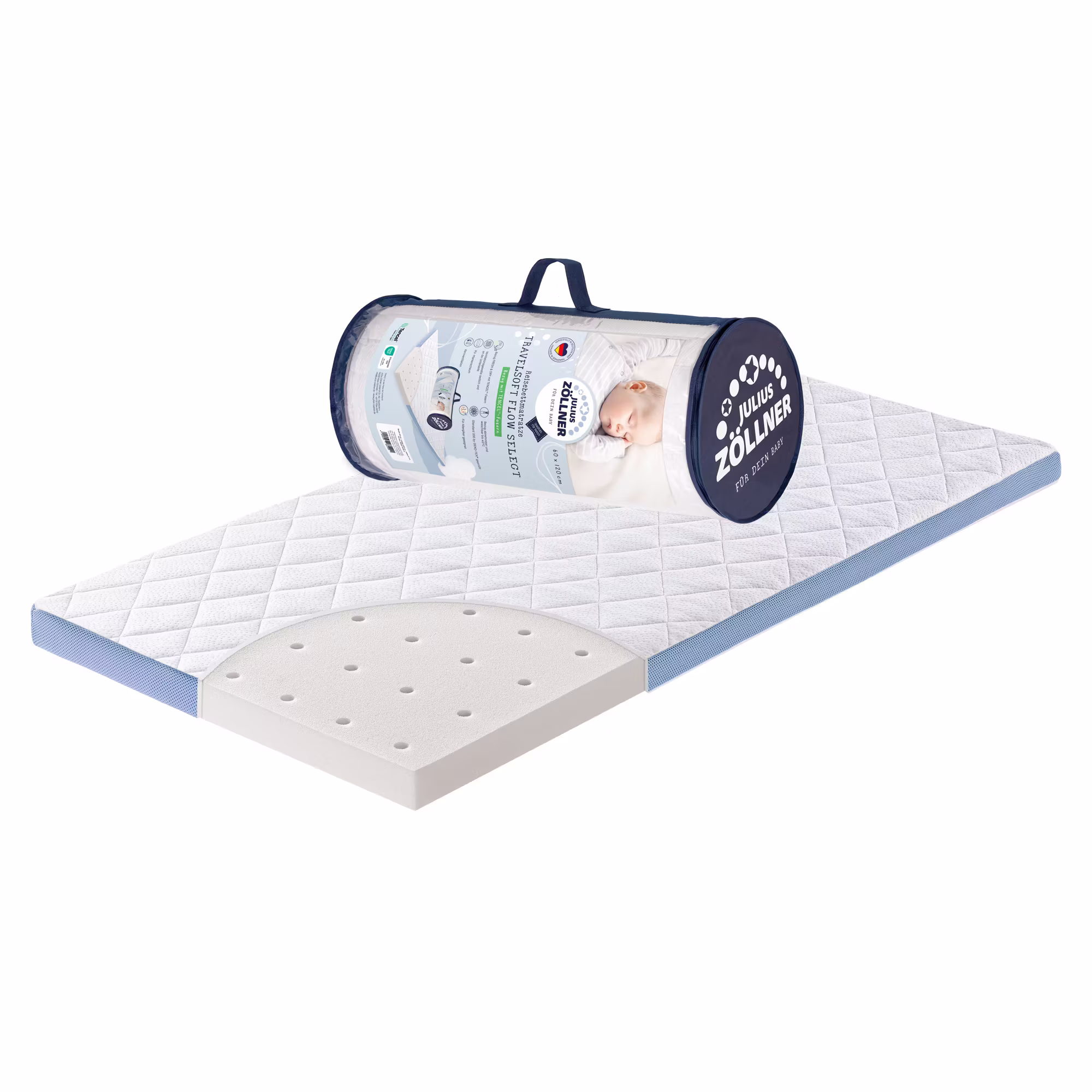 Reisebettmatratze Travelsoft Flow Select - Jamouz