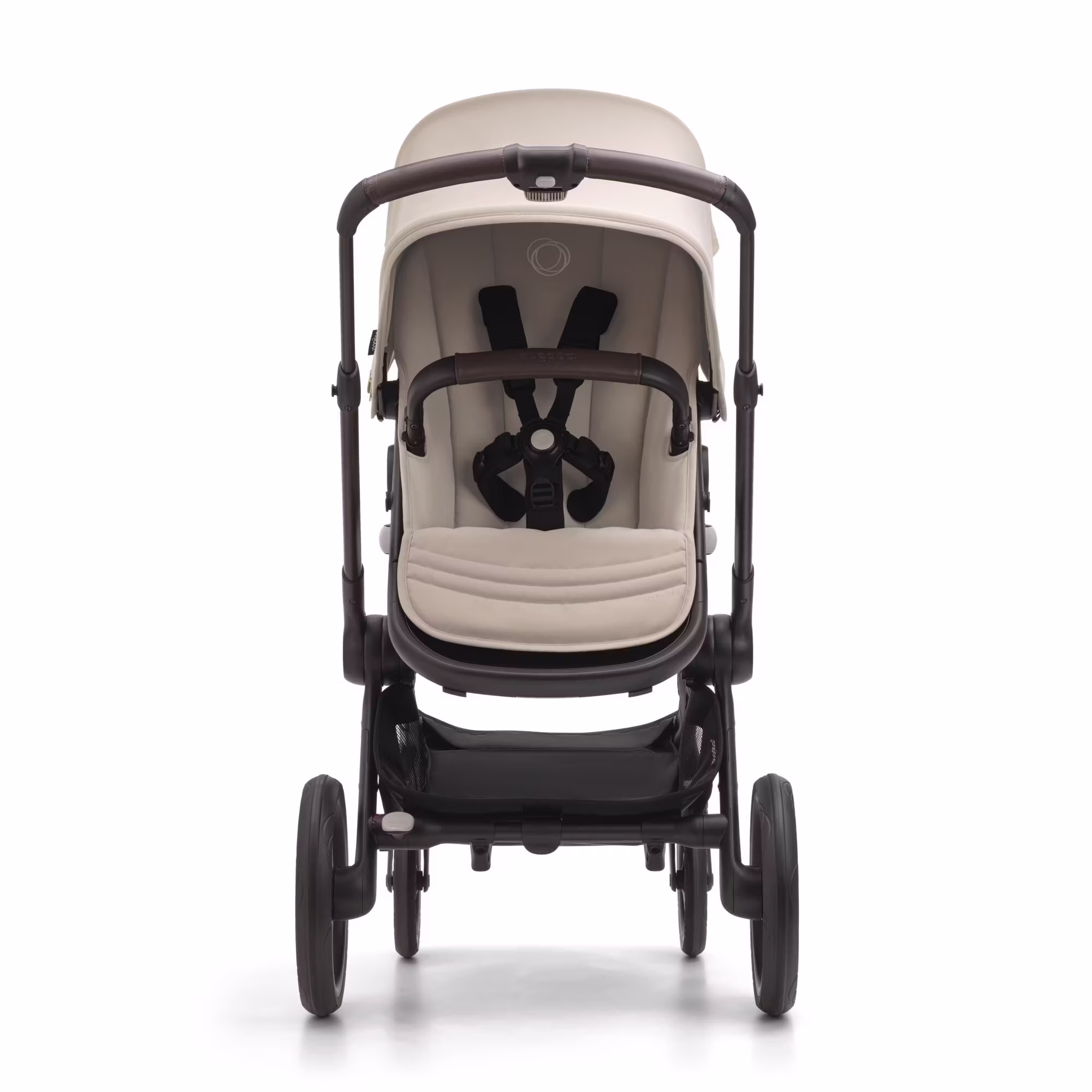 Fox 5 2-in-1 Komfort-Kinderwagen Schwarz/Forest Green - Jamouz
