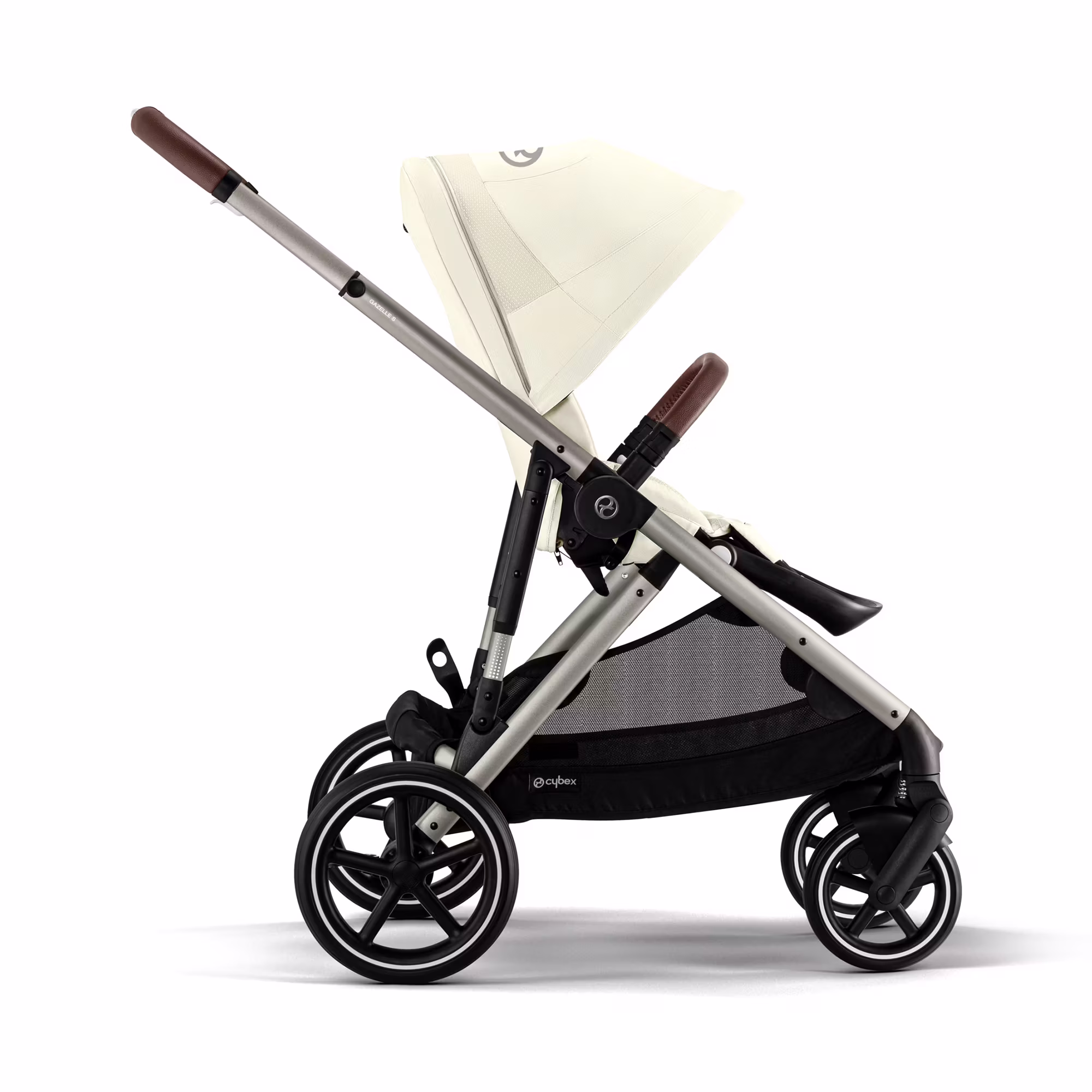Gazelle S Lava Grey (Silver Frame) - Jamouz