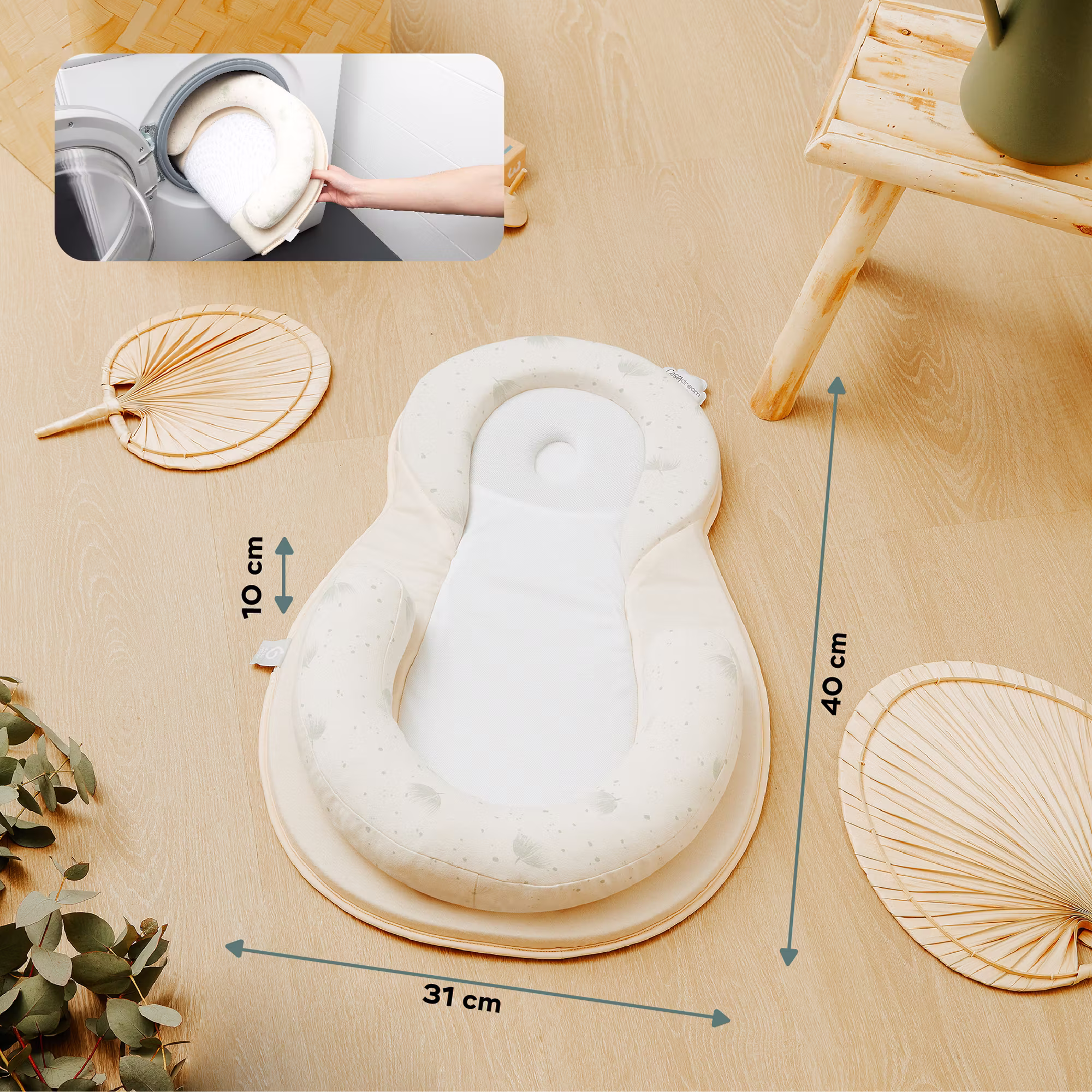 Babystütze Cosydream Fresh Mineral Beige - Jamouz
