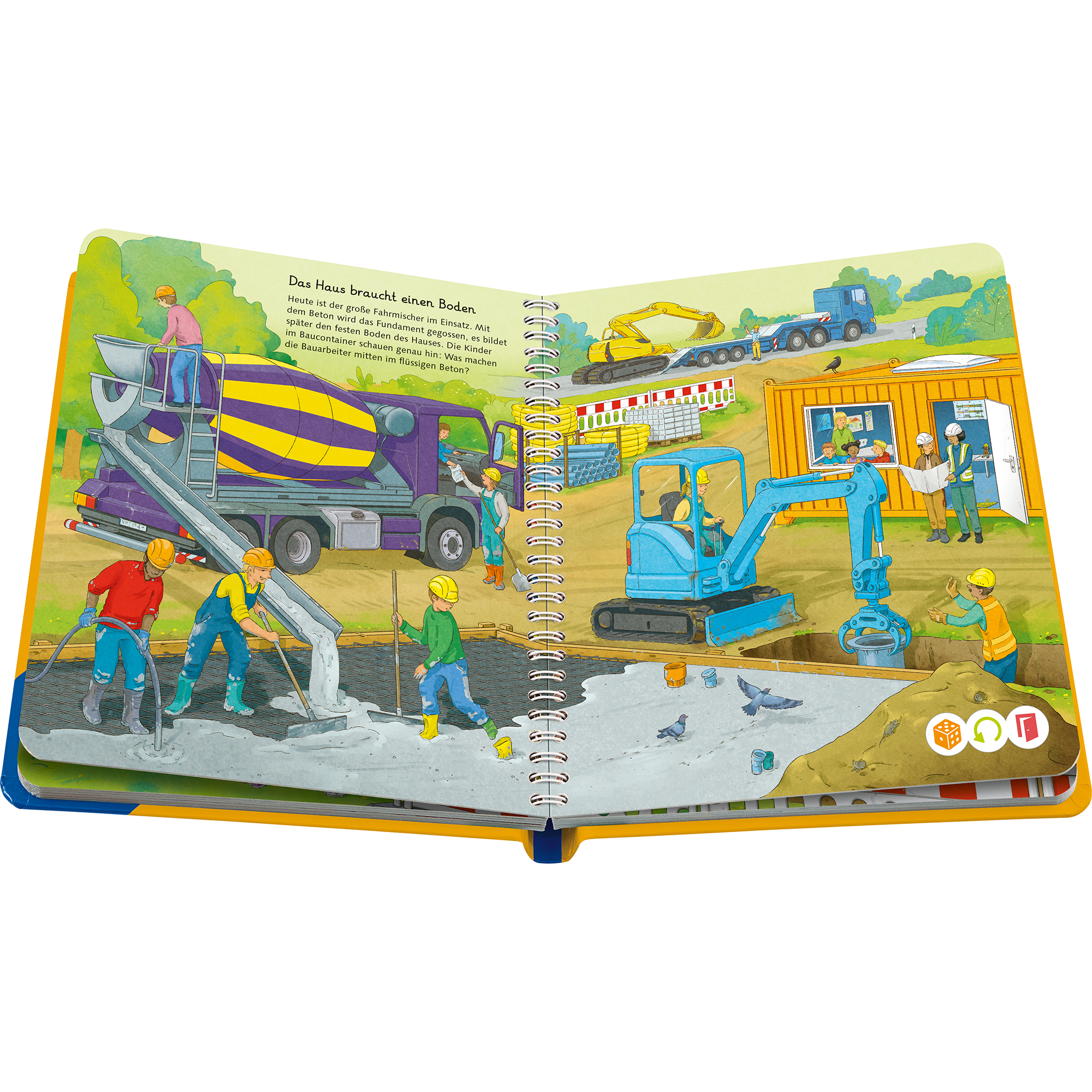 tiptoi® Mein Wörter-Bilderbuch Baustelle - Jamouz