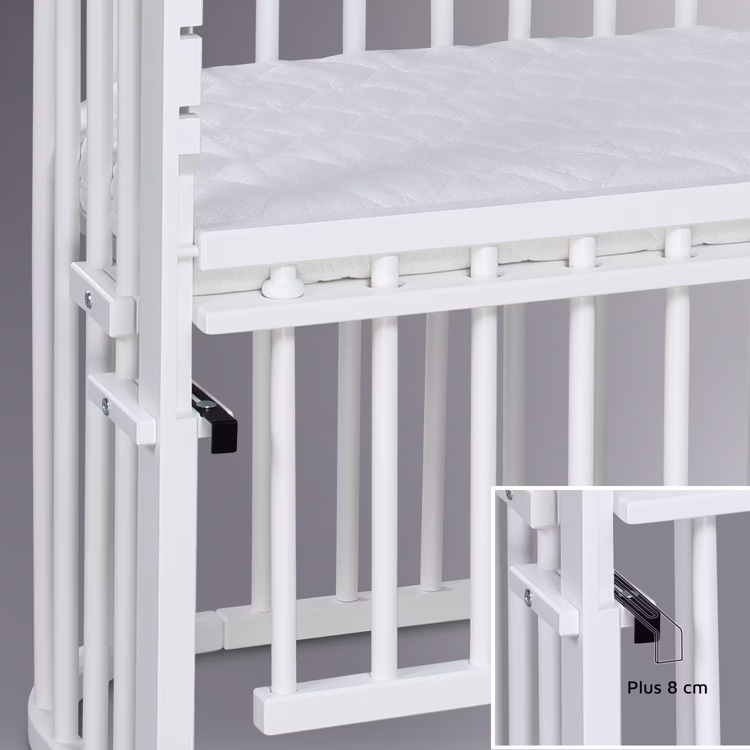 Babybay Maxi Comfort Plus Weiß - Jamouz