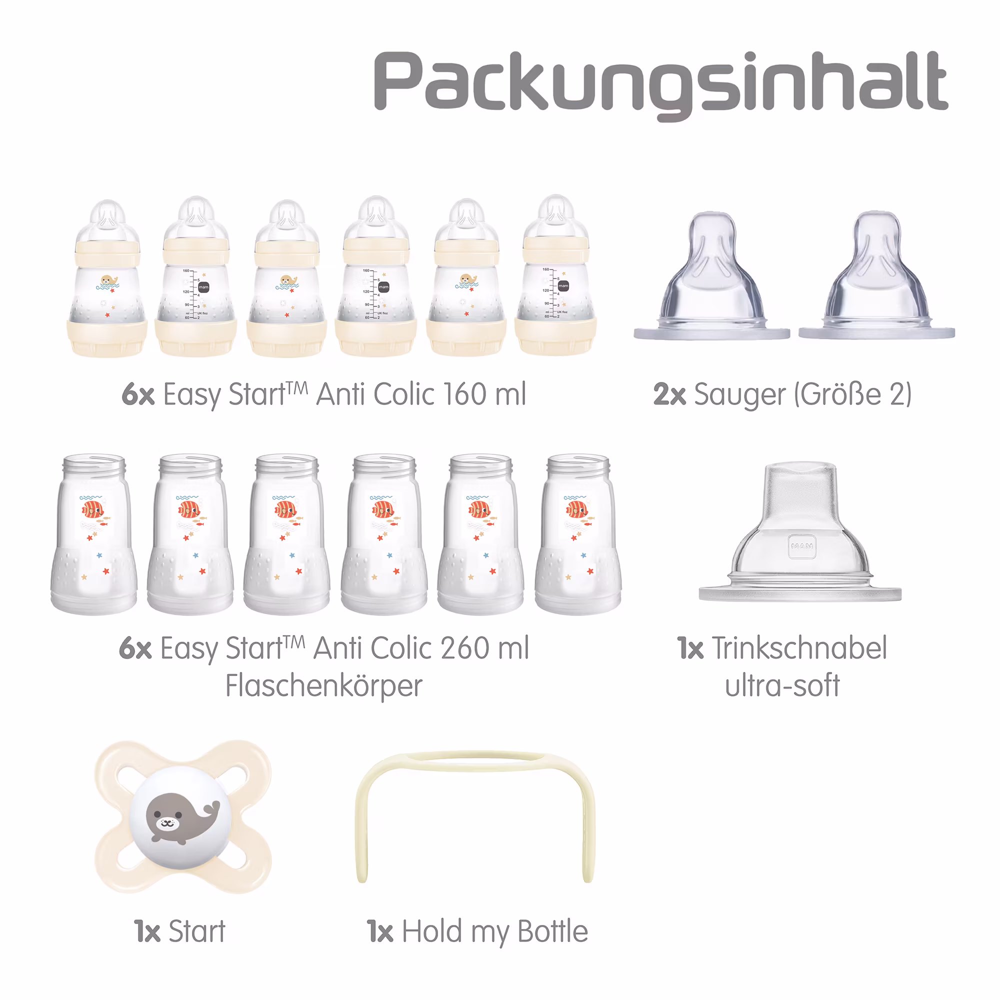 Easy Start Anti-Colic Set XXL Wal/ Fisch - Jamouz
