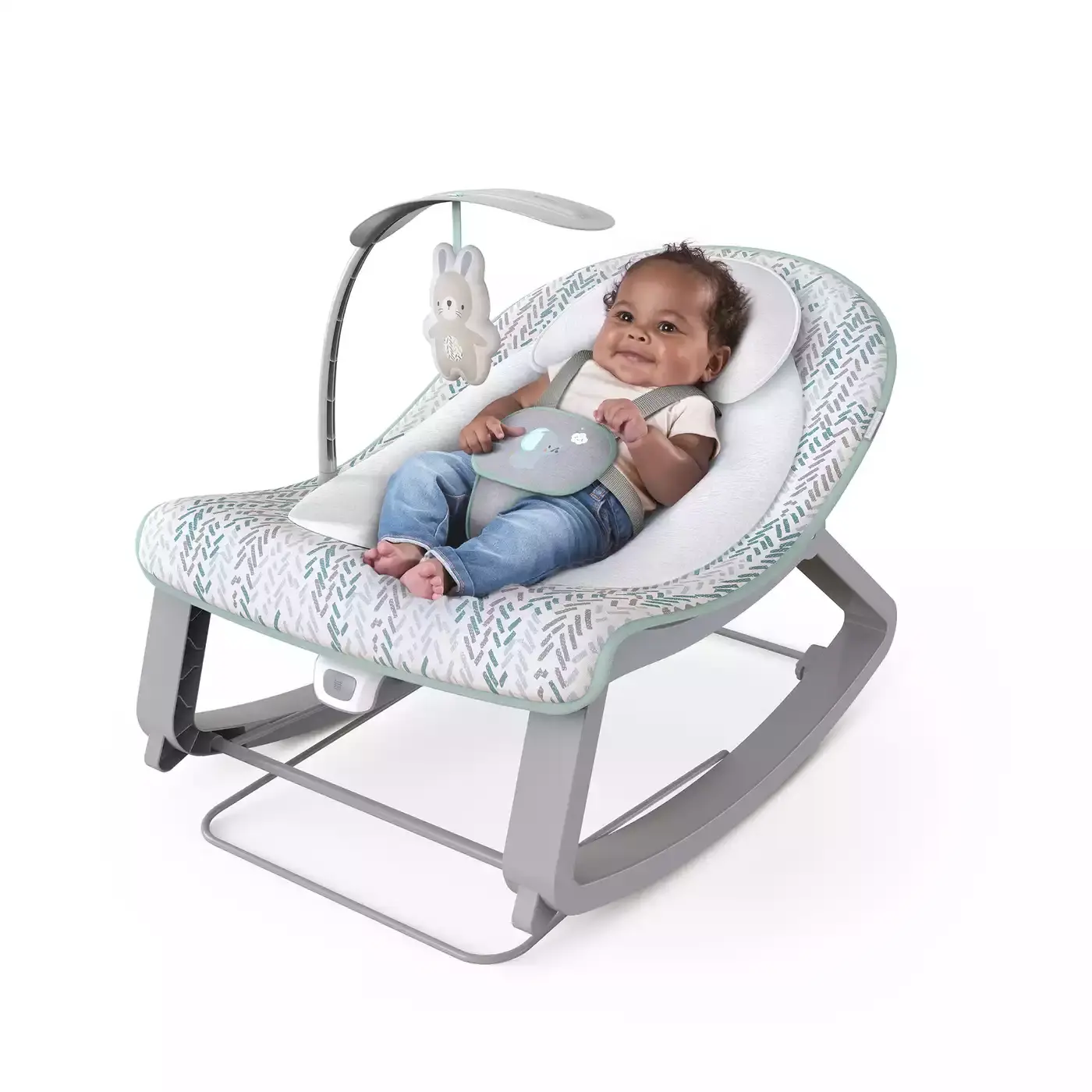 Wippe Keep Cosy 3-in-1 Bounce & Rock Spruce - Jamouz