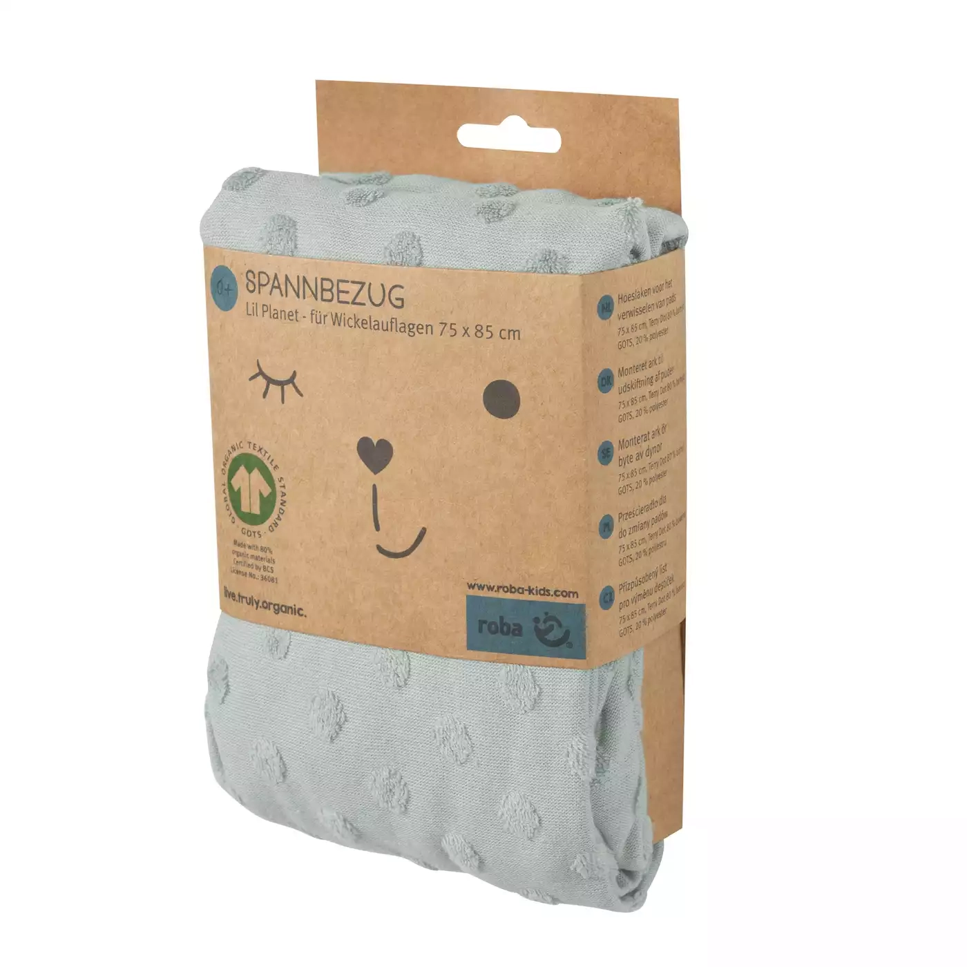 Wickelauflagenbezug Terry Dots - Jamouz