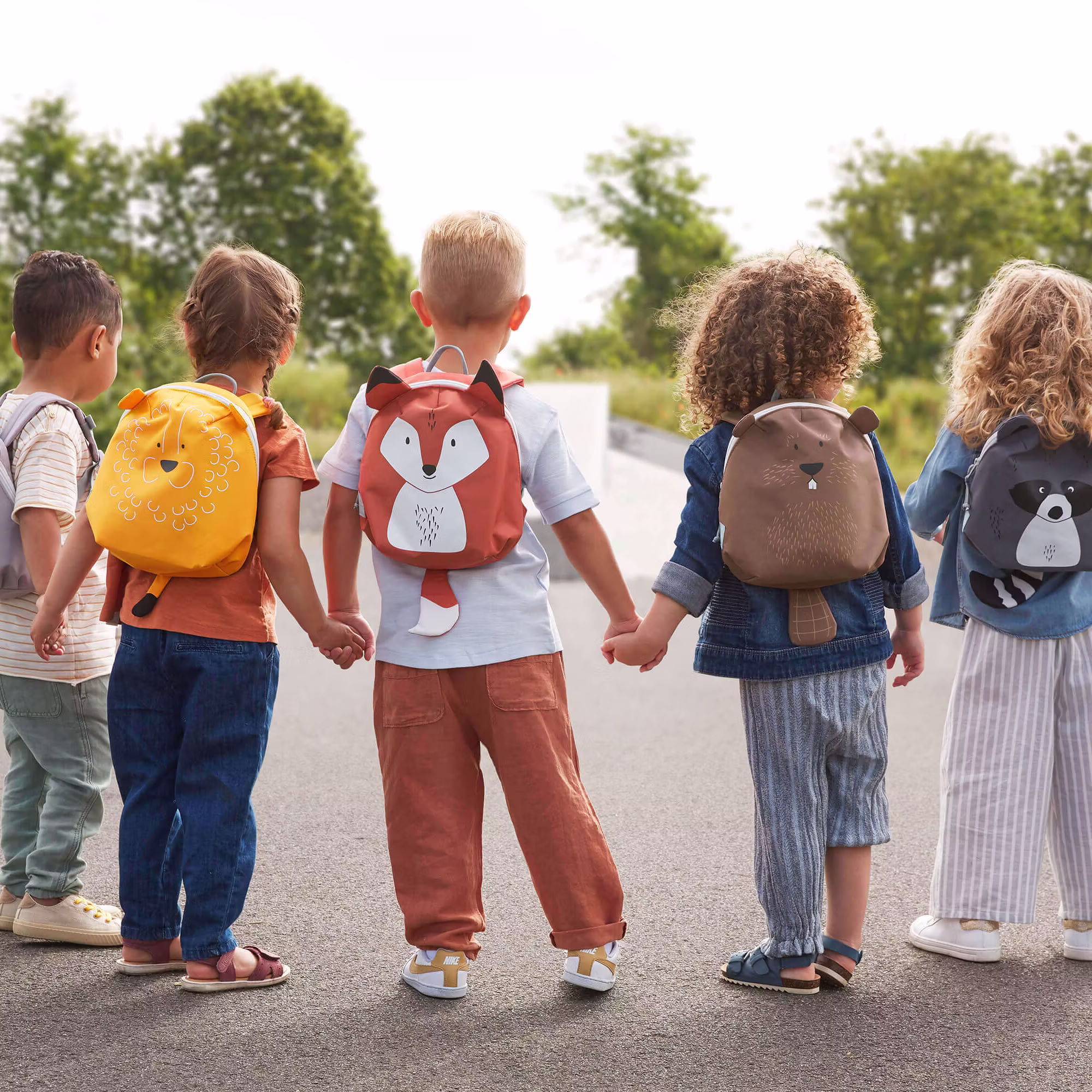 Tiny Backpack About Friends Fox Red - Jamouz