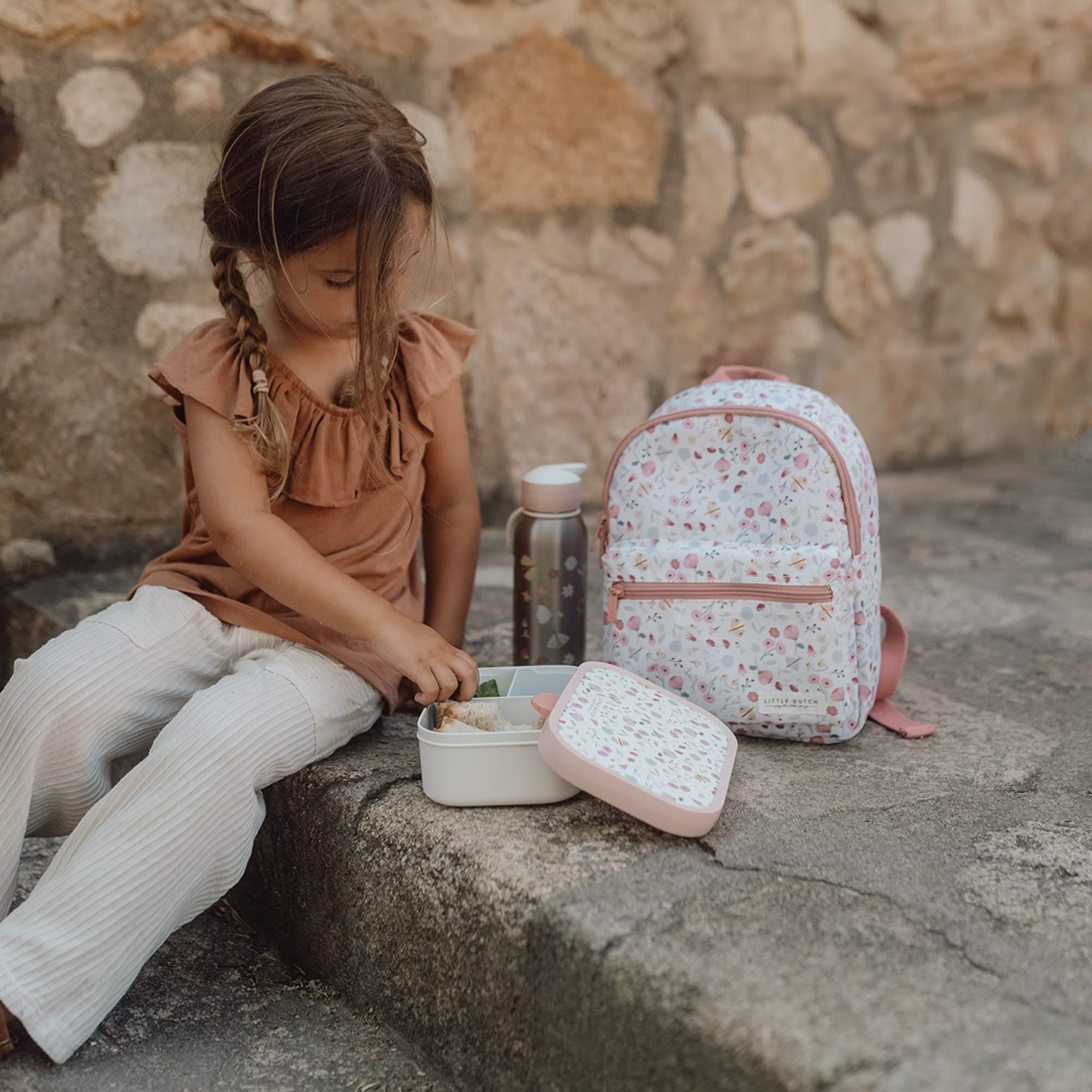 Kinderrucksack Flowers & Butterflies - Jamouz