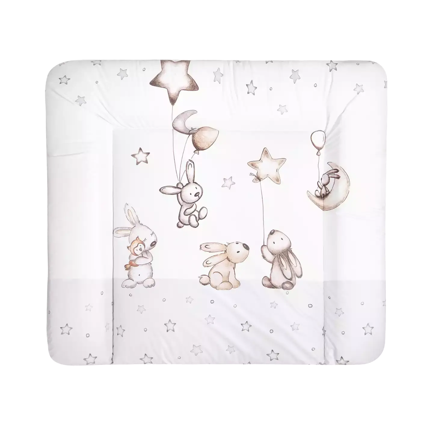 Wickelauflage Softy Hase mit Balloons - Jamouz