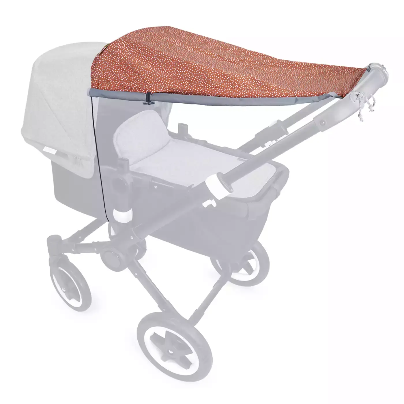 Sonnensegel Johanna Mini Dots Terracotta - Jamouz