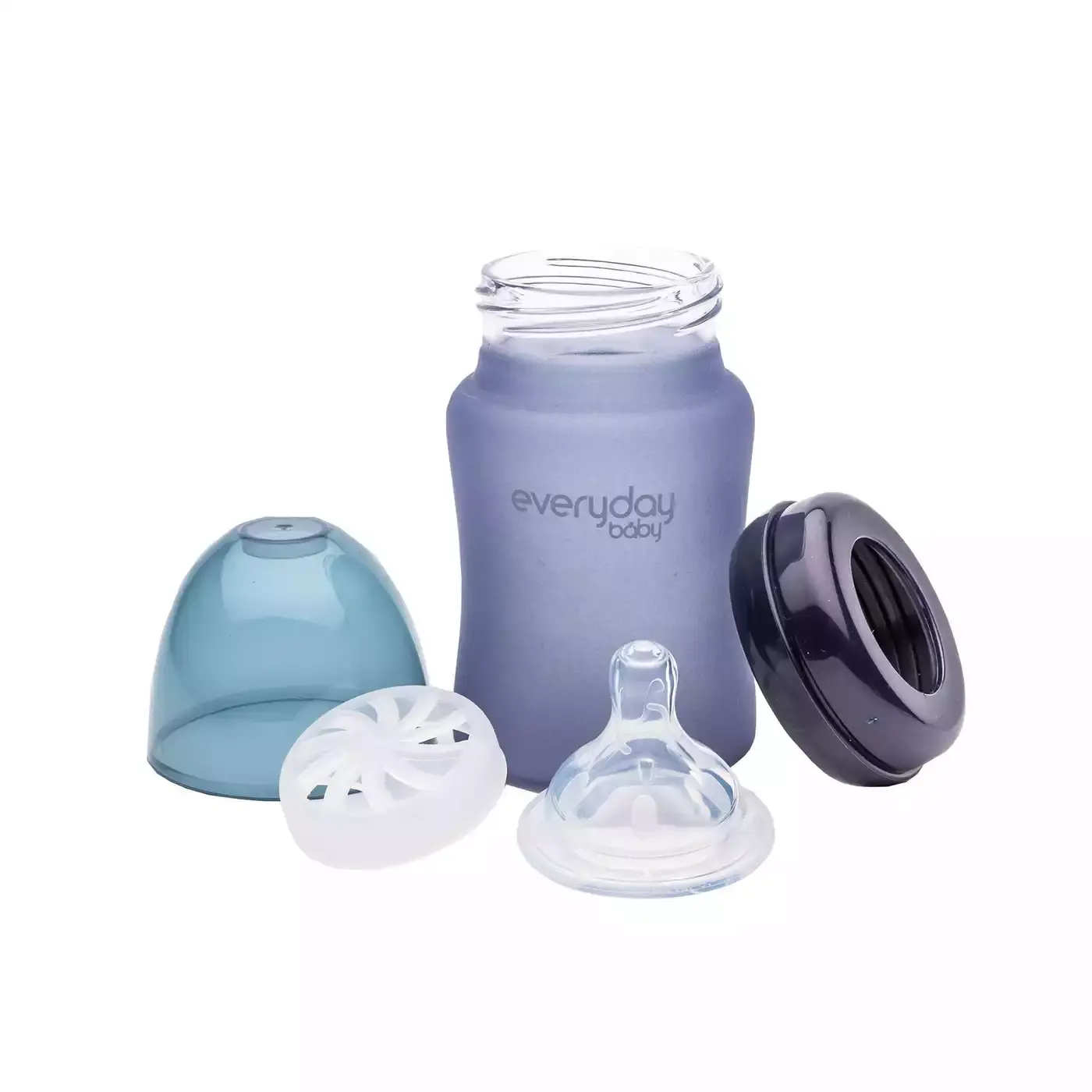 Everyday Baby Glasflasche 150 ml Blau - Jamouz