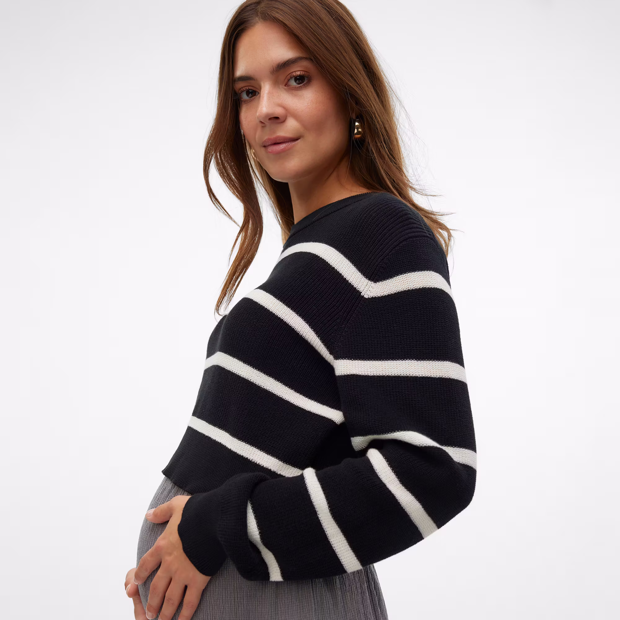 Kurzer Strickpullover - Jamouz
