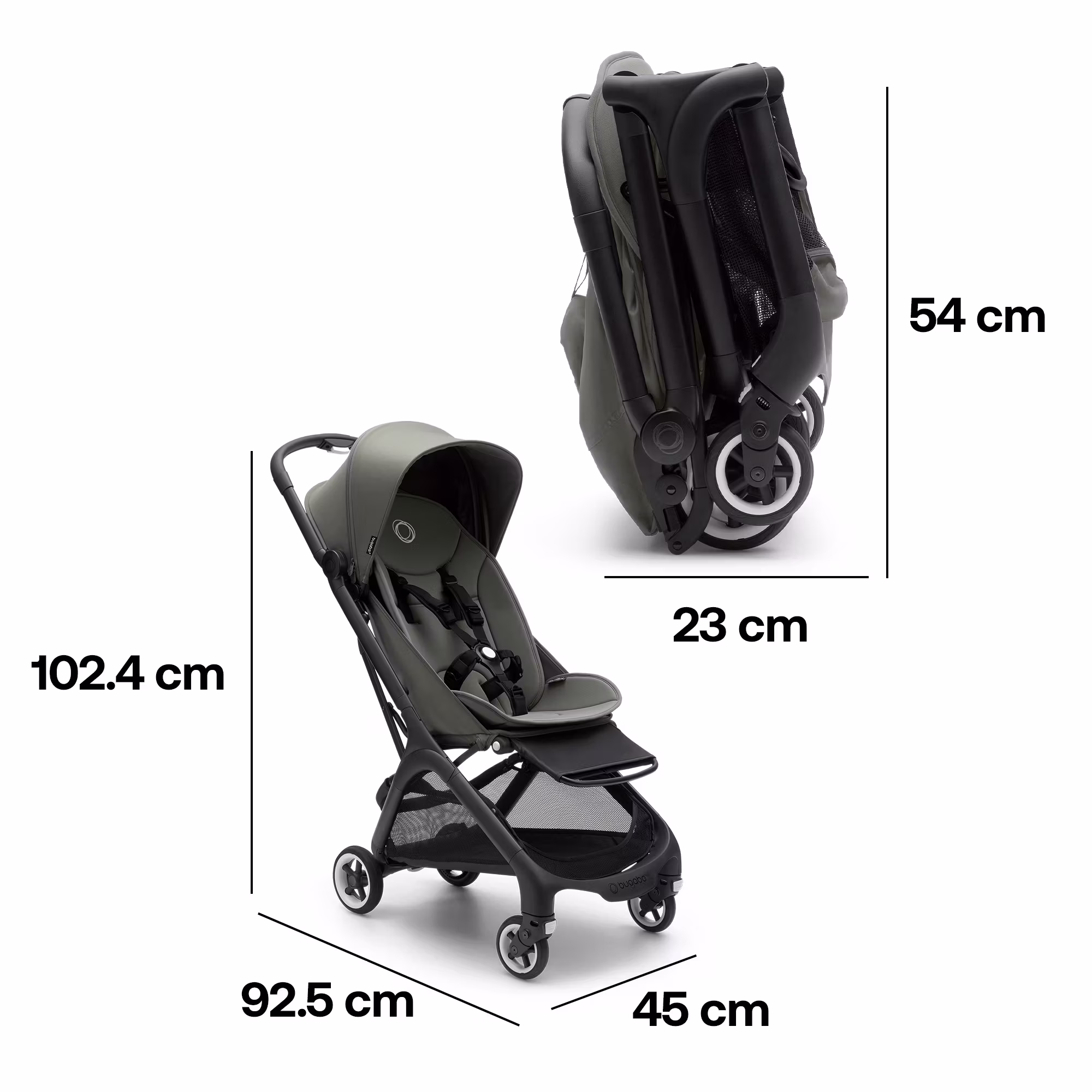 Butterfly Reise-Kinderwagen Stormy Blue - Jamouz