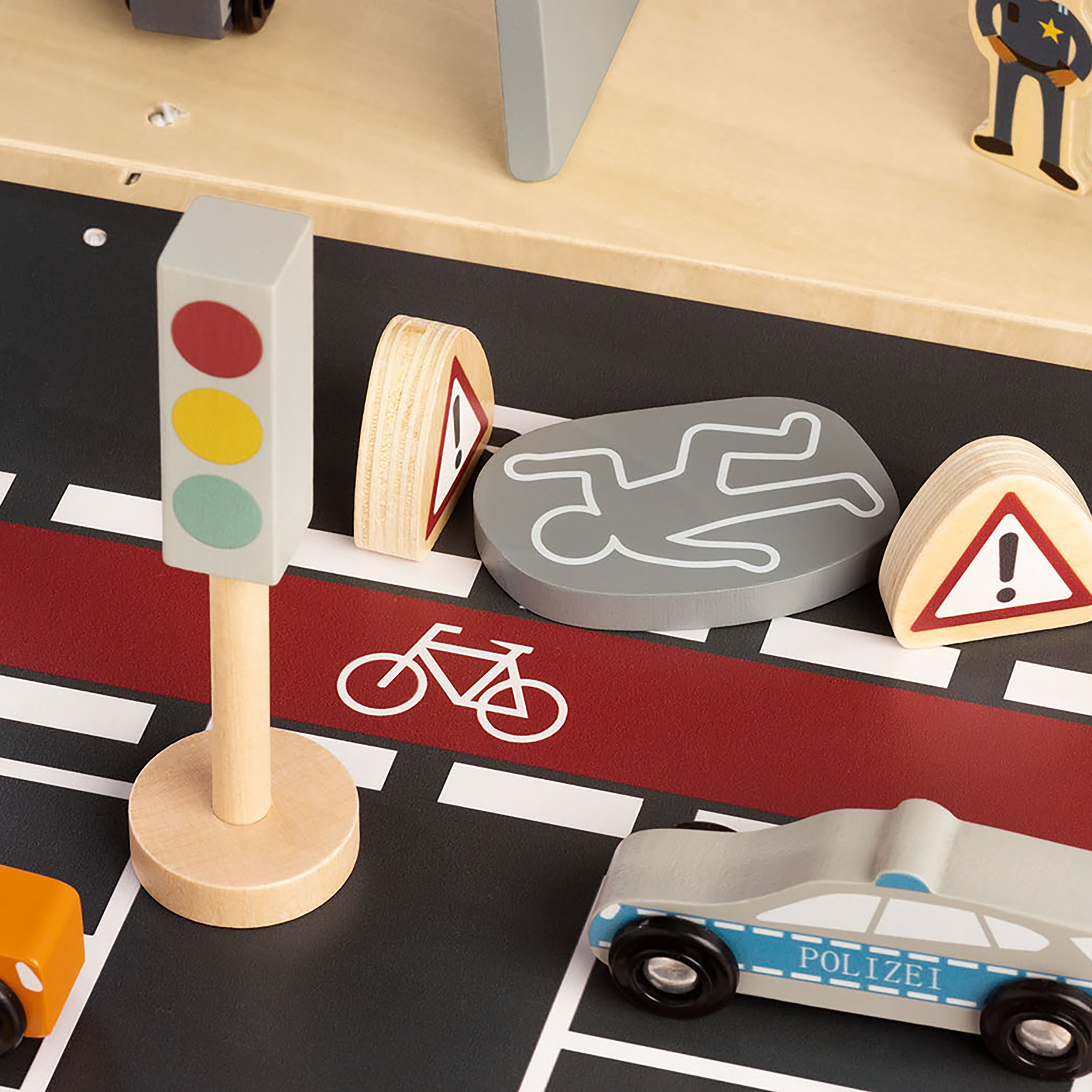 Spielwelt Polizeiwache Gordon mit Zubehör - Jamouz