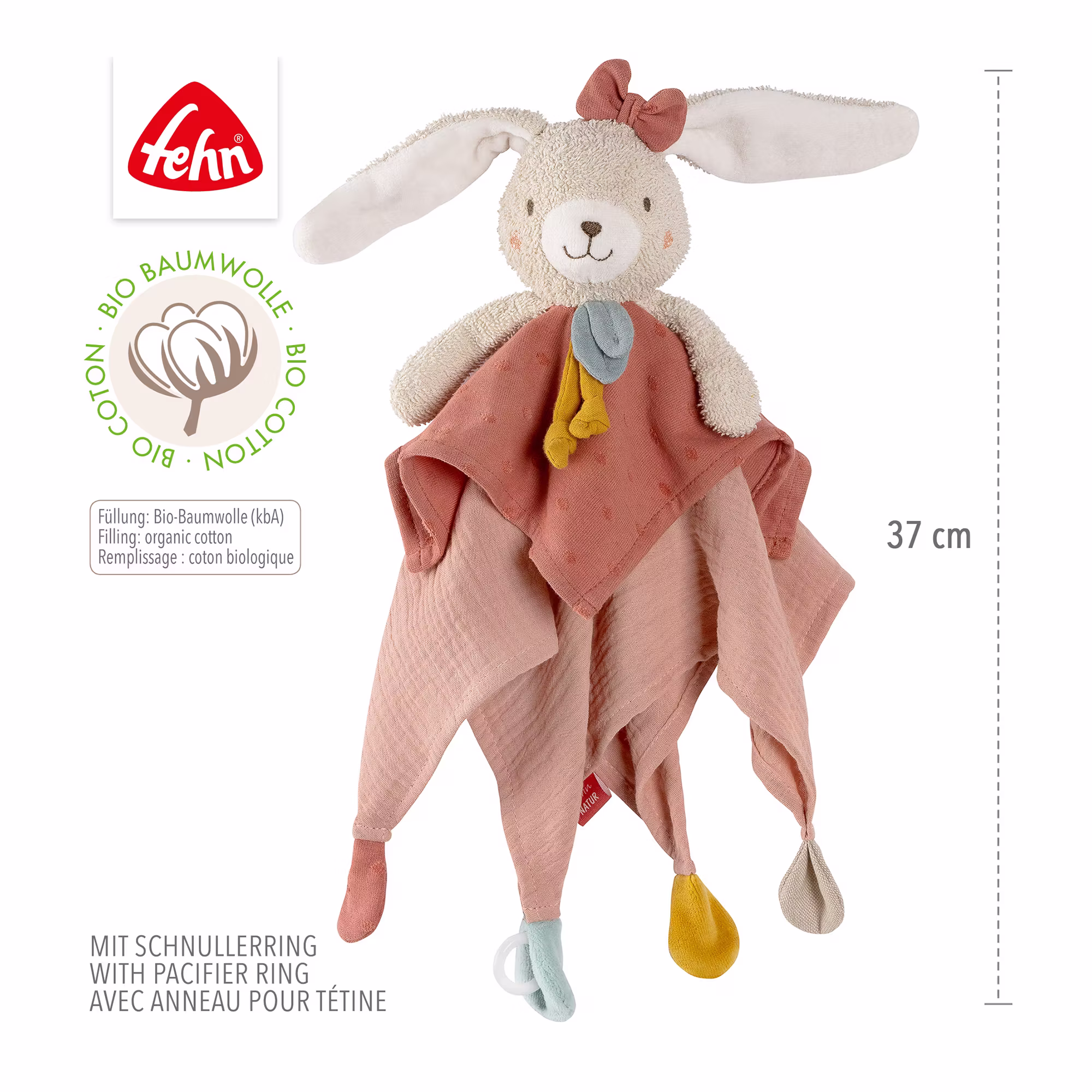 Schmusetuch Hase fehnNATUR - Jamouz