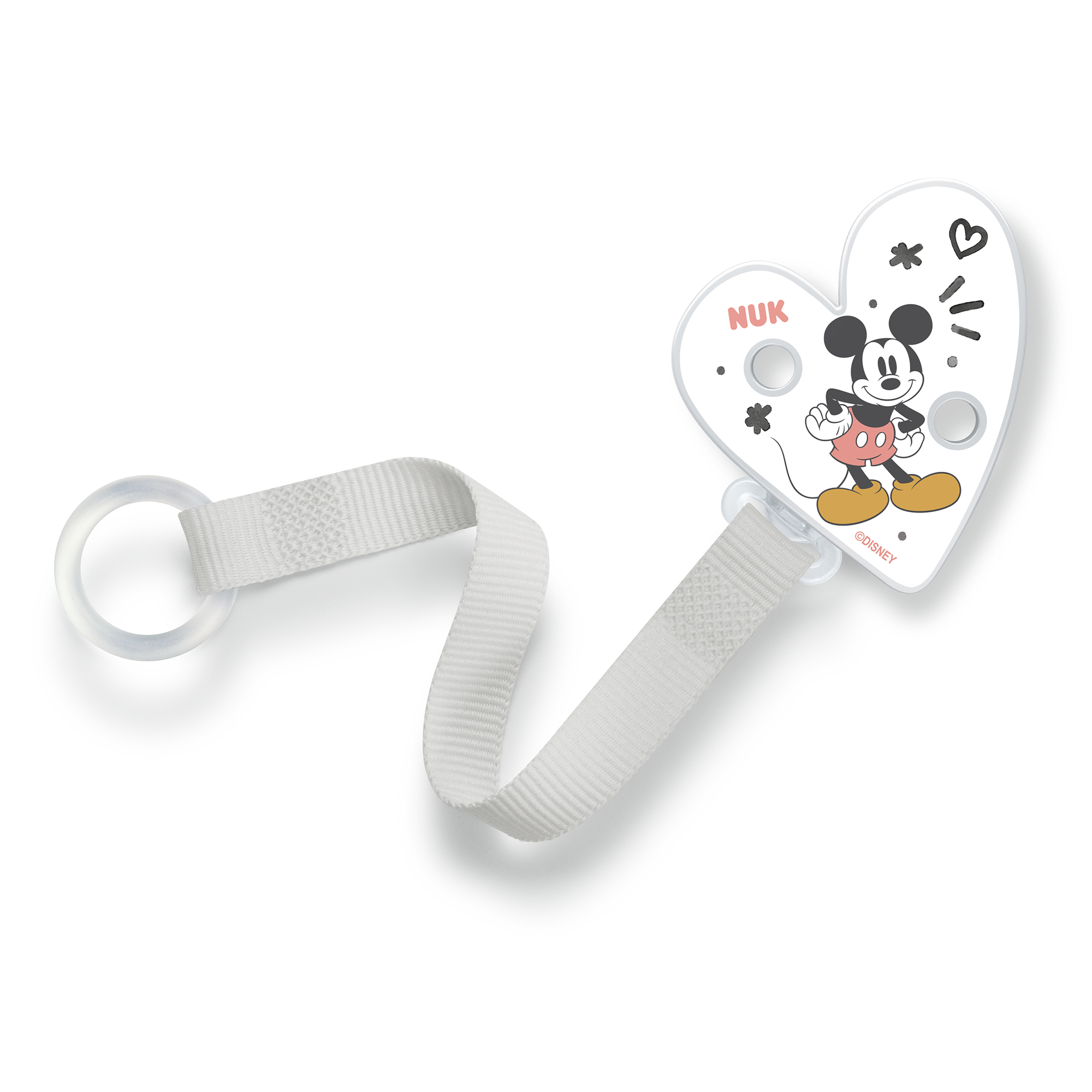 Schnullerband Mickey Mouse - Jamouz