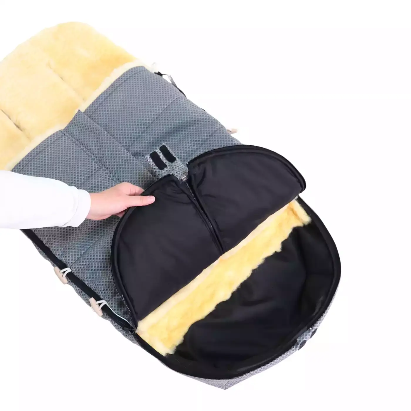 Lammfell Fußsack Allex - Jamouz