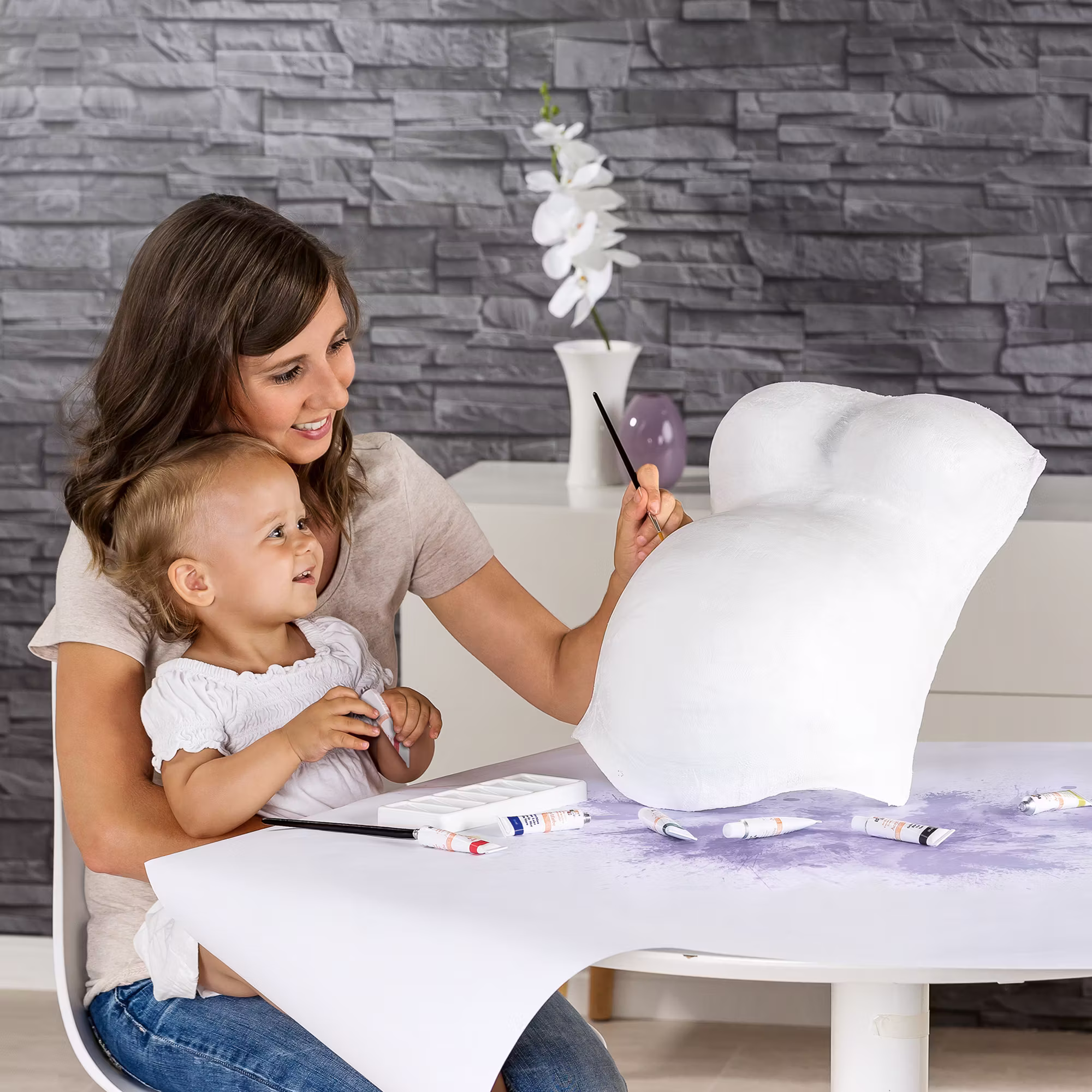 Babybauch-Gipsabdruck-Set - Jamouz