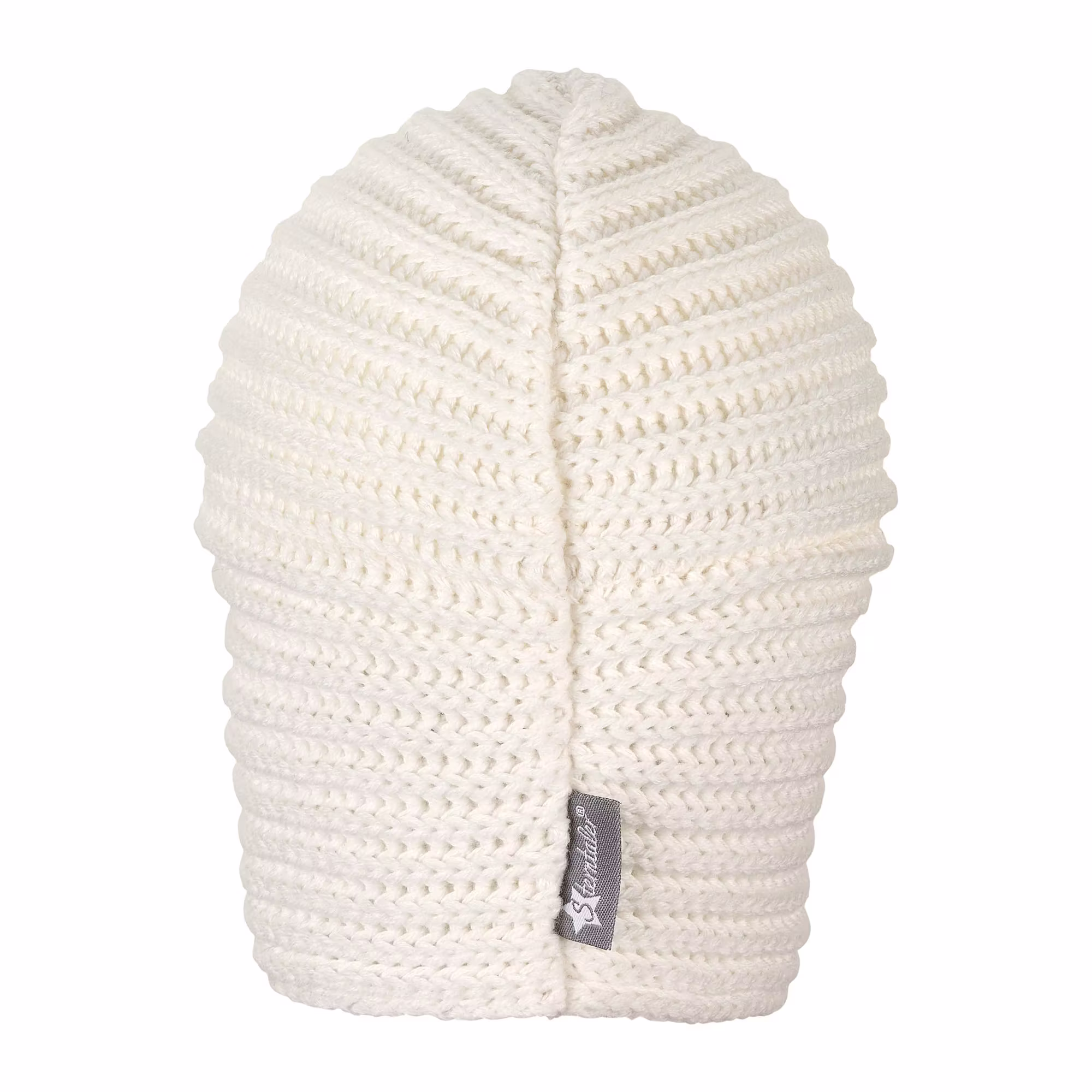 Turban-Strickmütze Ecru - Jamouz