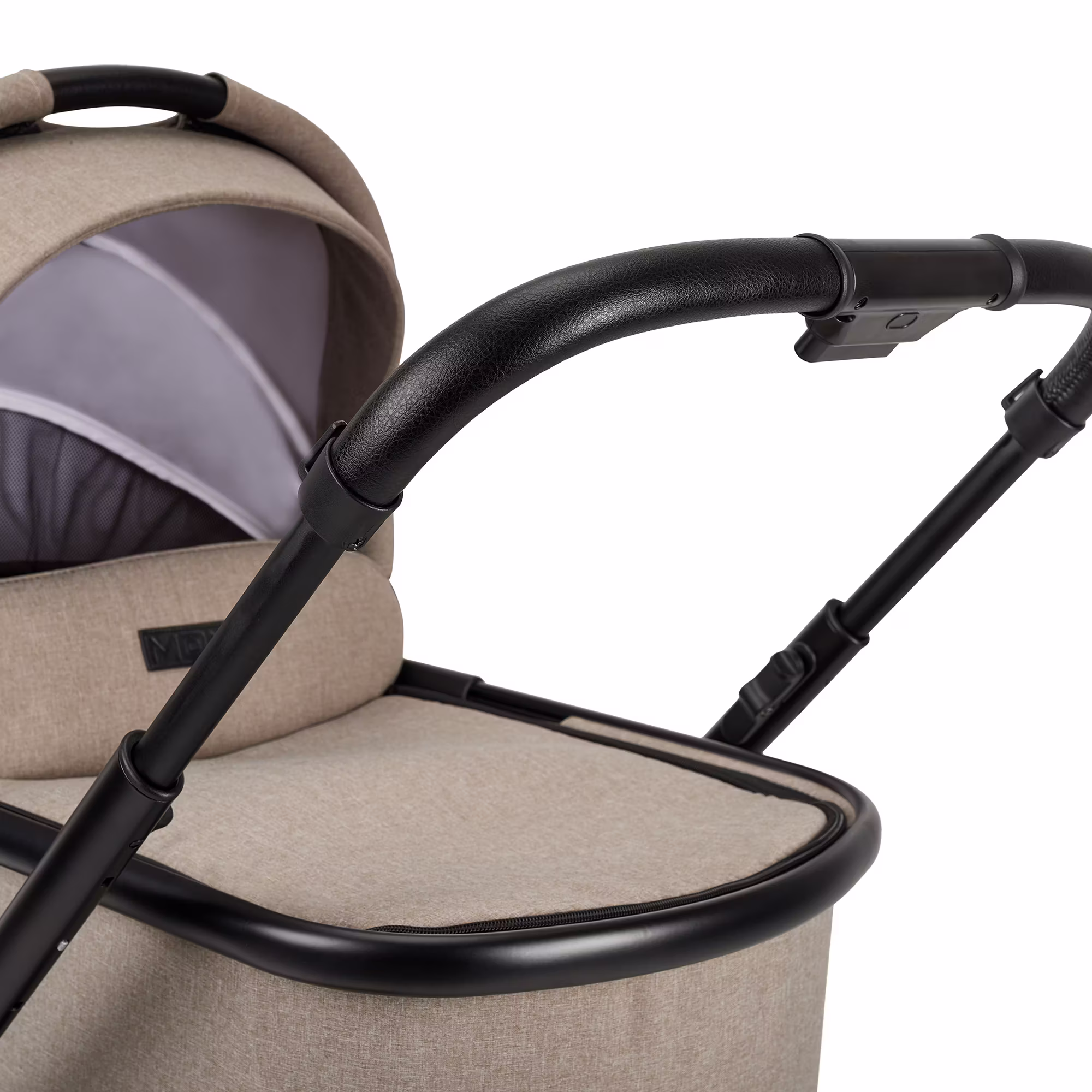 CLICC Set Black Melange mit Babyschale Cosmo - Jamouz