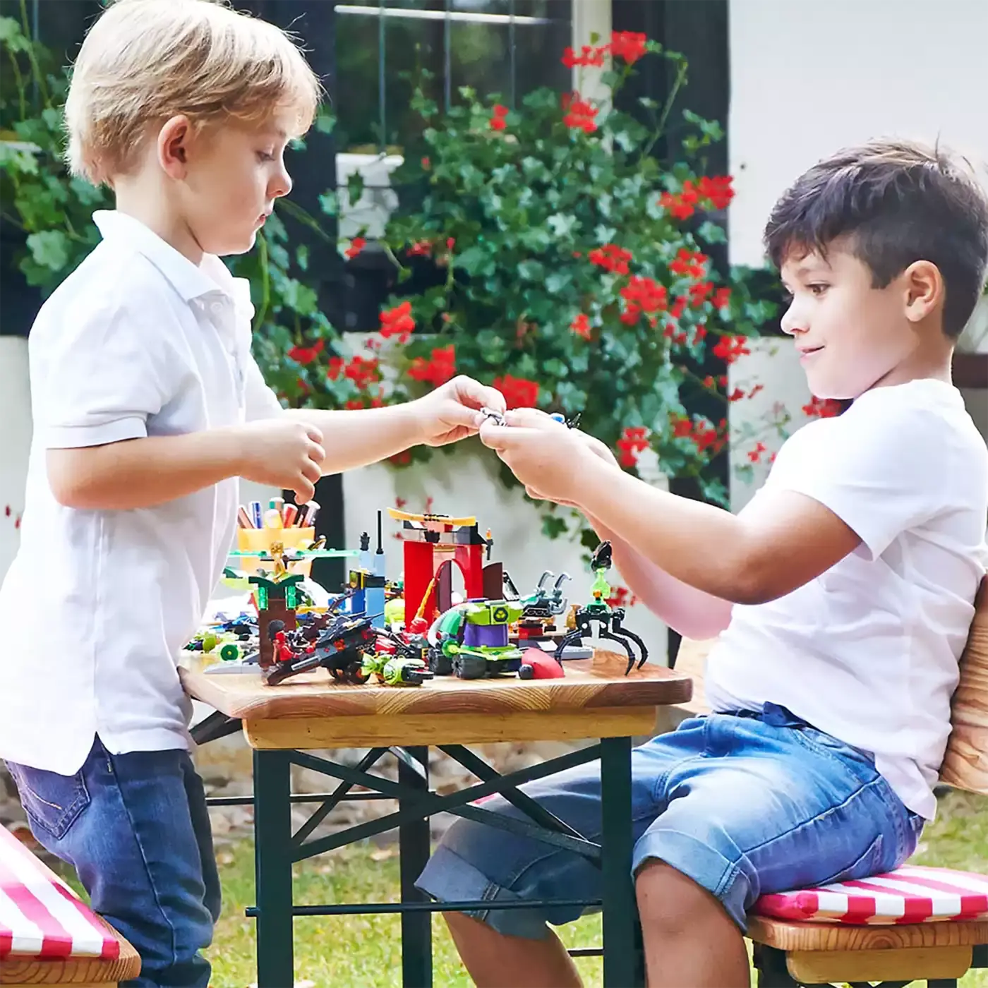 Kinderfestzeltgarnitur Sepp mit Lehne - Jamouz