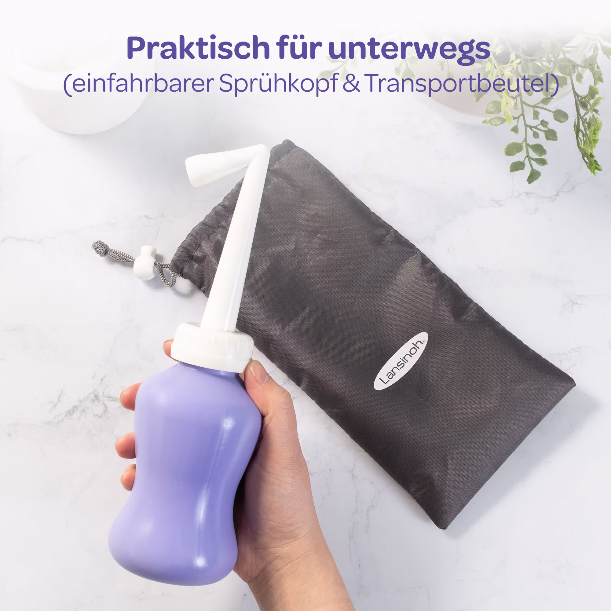 Intim-Dusche mit Transportbeutel - Jamouz