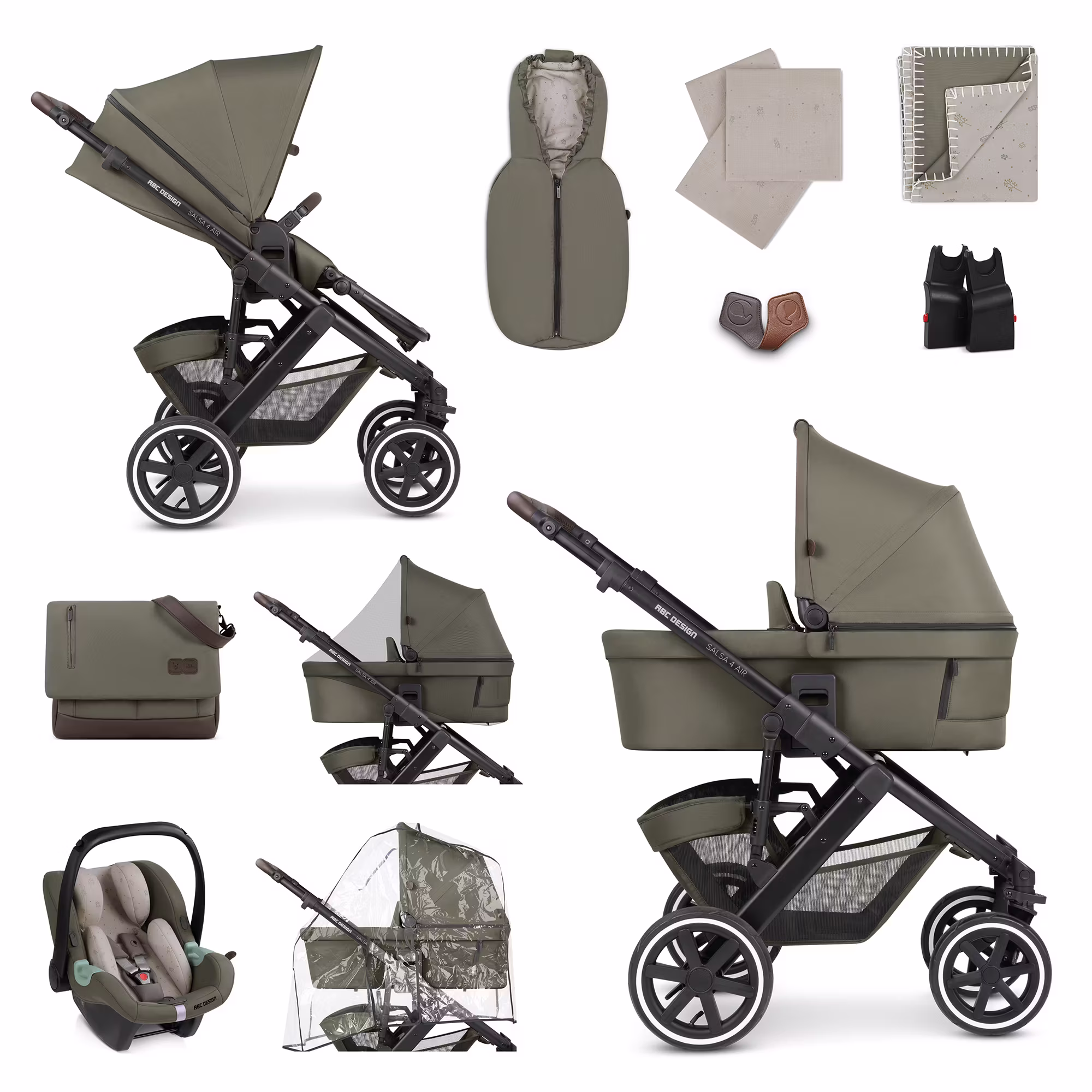 Salsa 4 Air Starter Set Wheat Pure Edition - Jamouz
