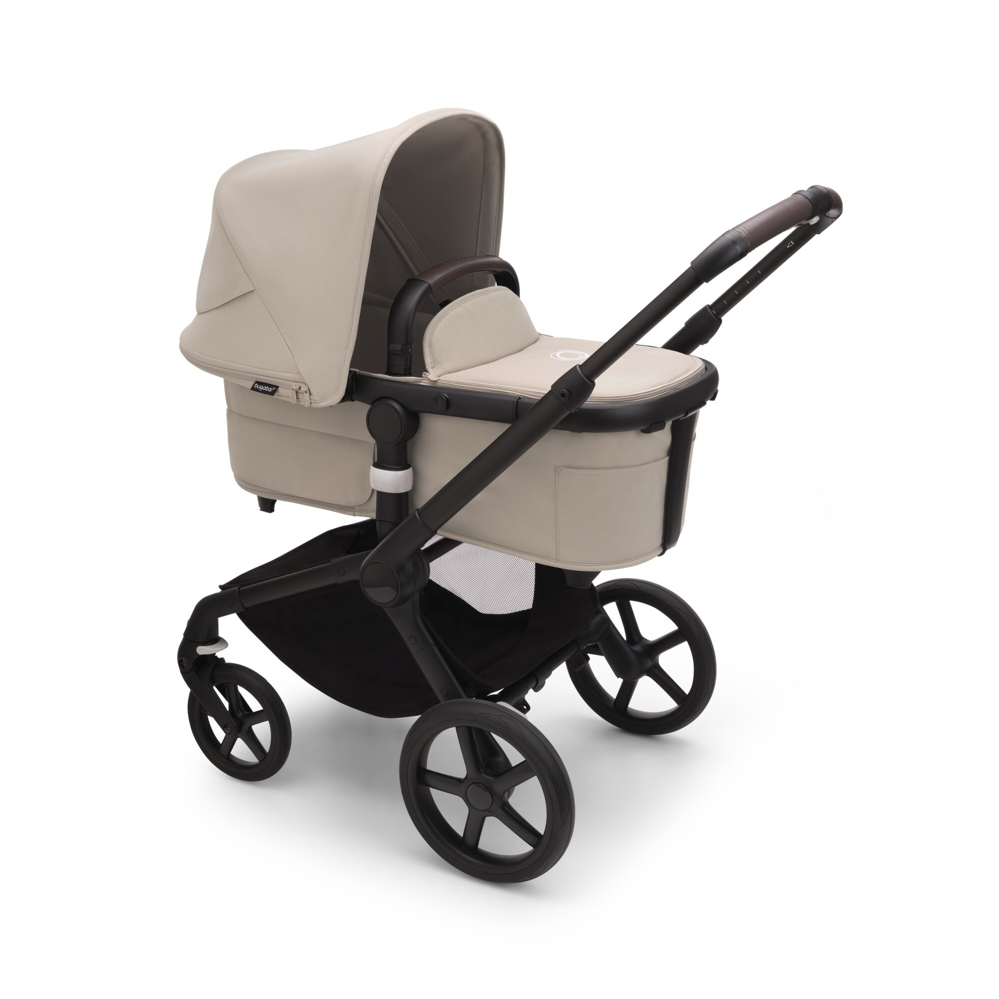 Fox 5 2-in-1 Komfort-Kinderwagen Schwarz/Forest Green - Jamouz