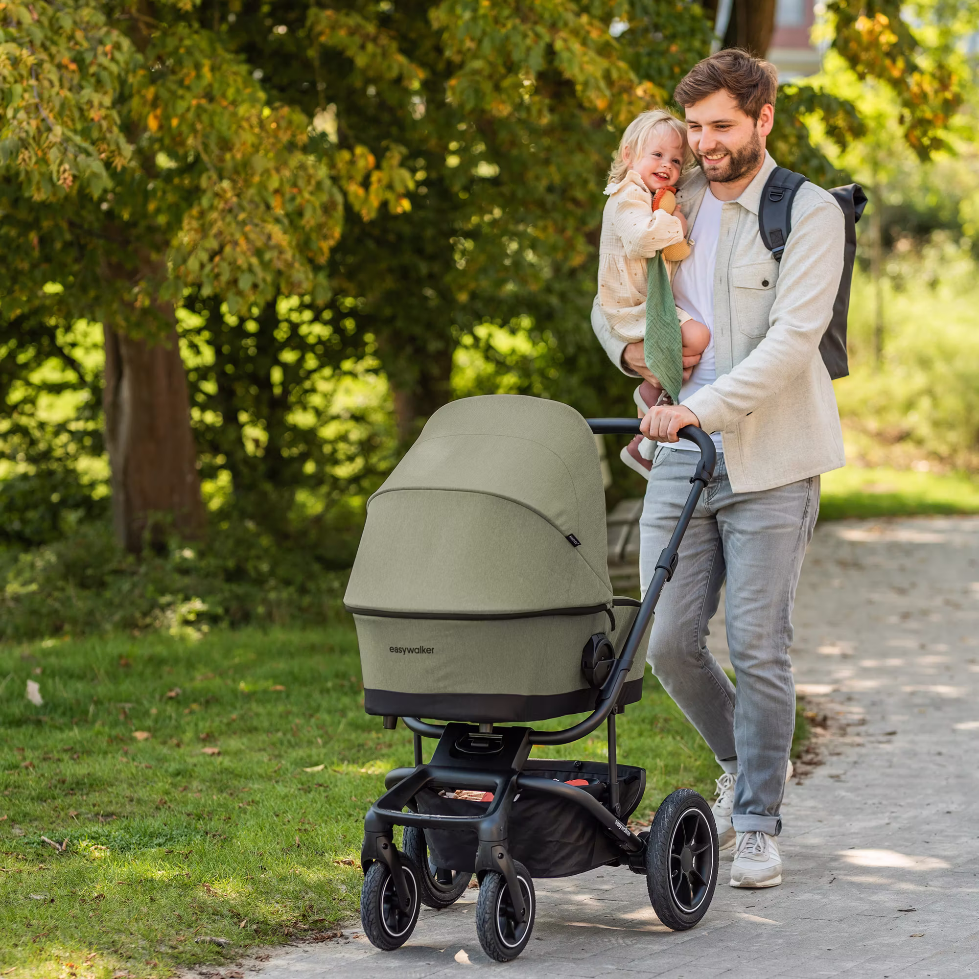 Set Harvey⁵ Air Sage Green mit Wanne - Jamouz