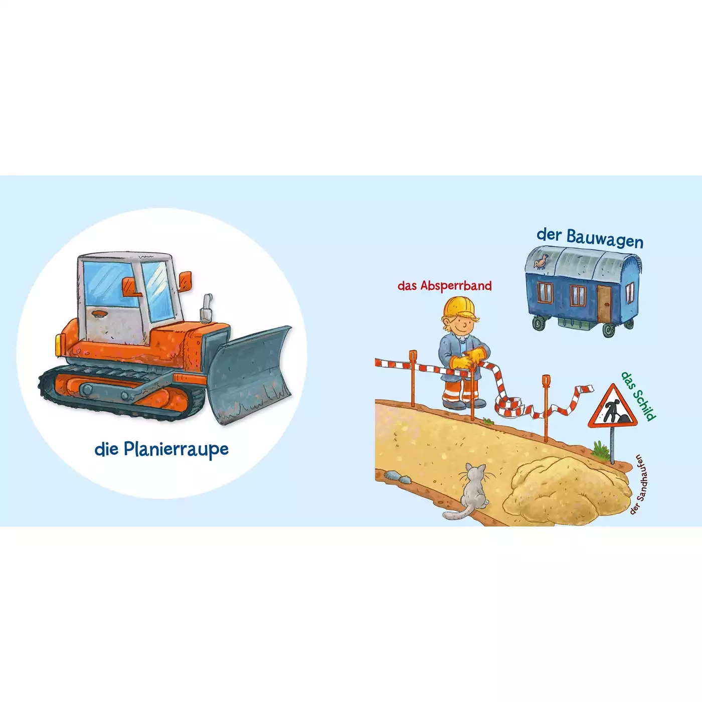 Baby Pixi HABA Meine ersten Wörter: Baustelle - Jamouz