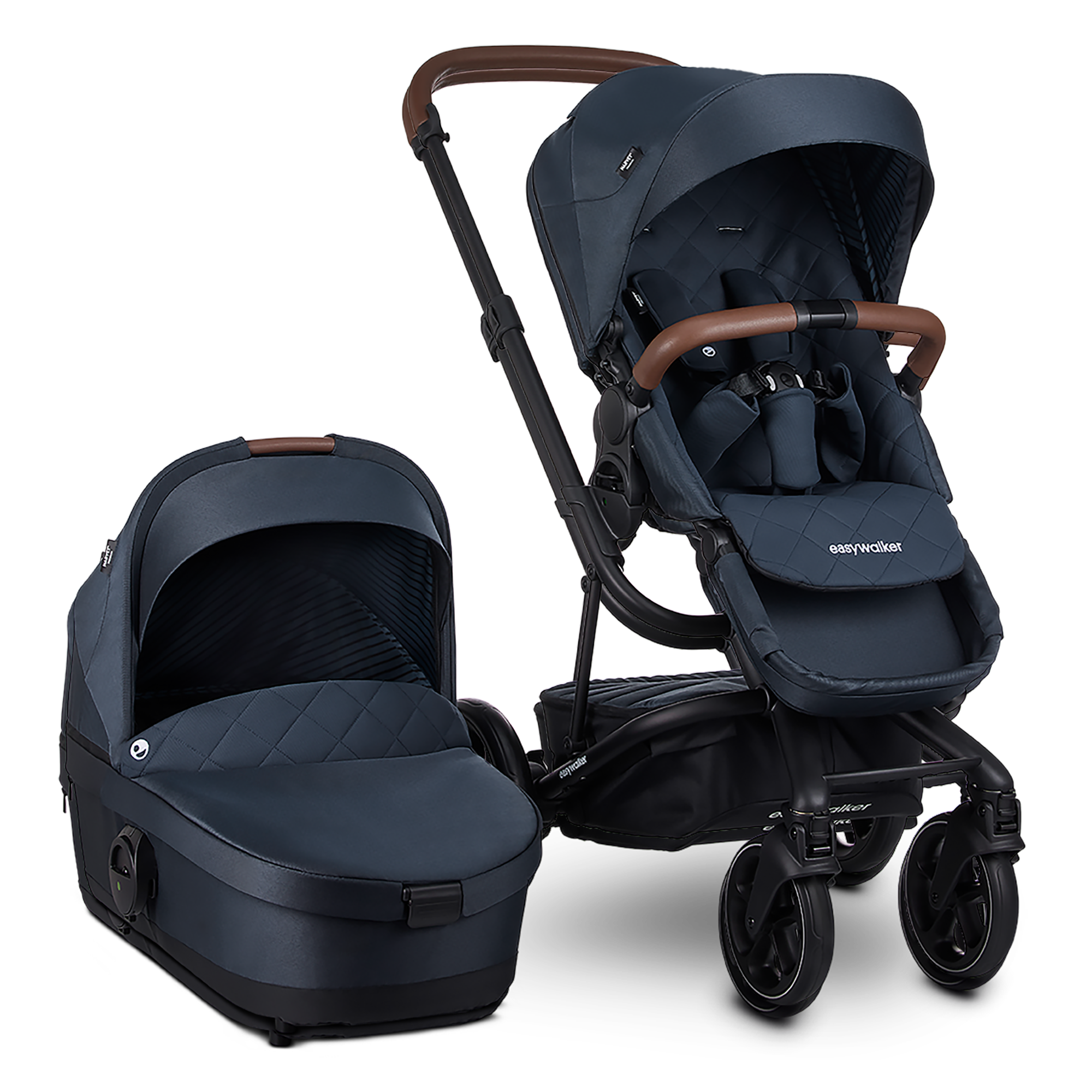 Set Harvey³ Premium Jet Black mit Wanne - Jamouz