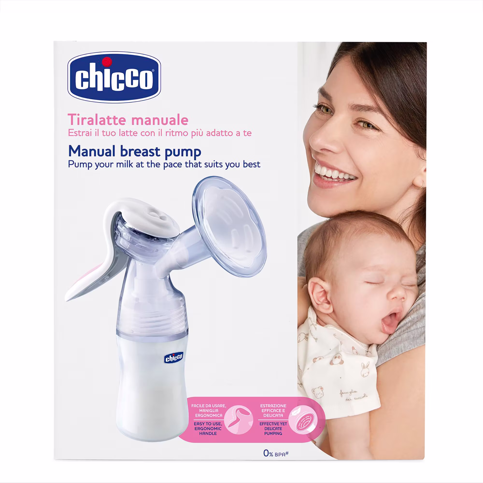Milchpumpe Natural Feeding mit Fläschchen - Jamouz