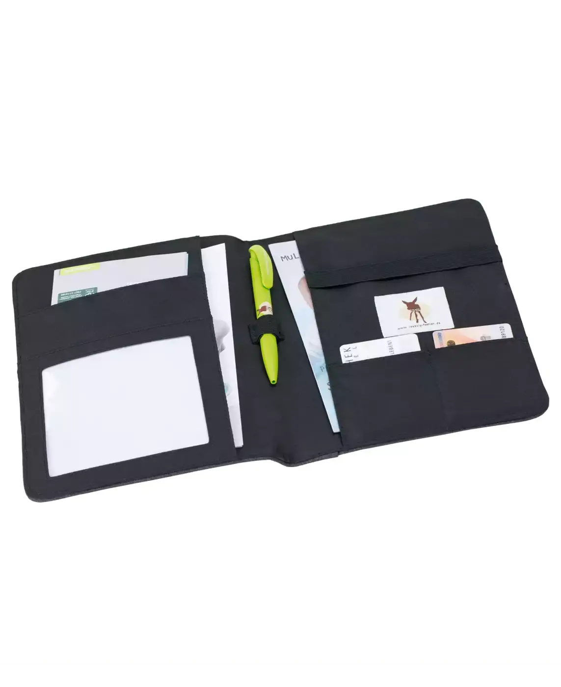 Mutterpasshülle Mum´s Organizer Triangle Dark Grey - Jamouz